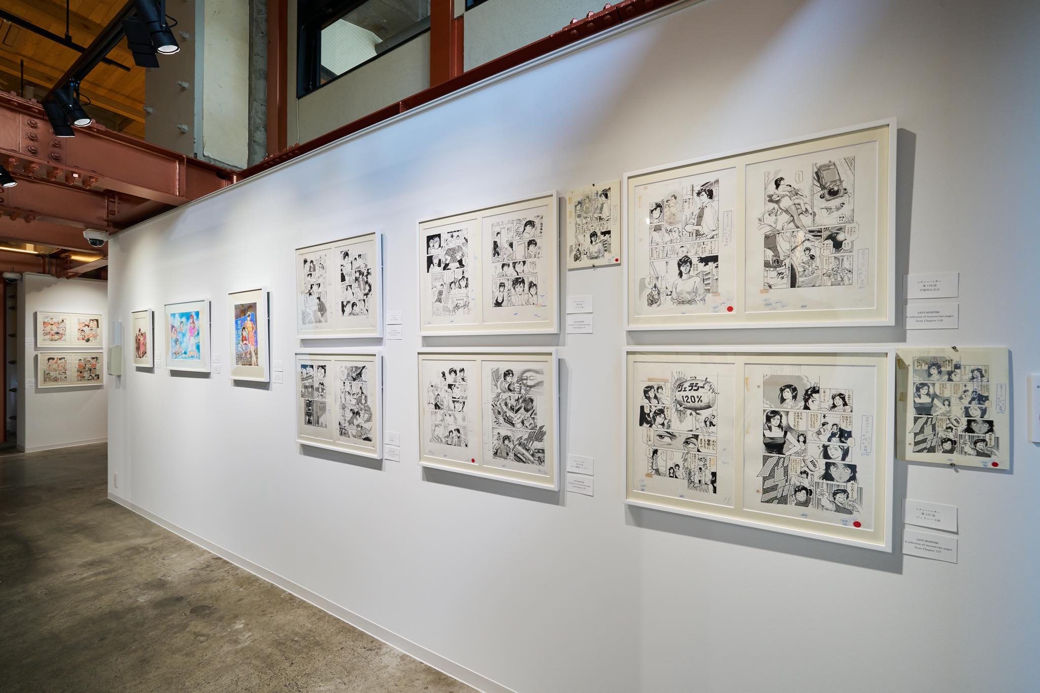 北条司展レポート。連載作品から読切までを網羅した大満足の原画展。「鈴木亮平さん演じる冴羽獠」を北条司先生が描き下ろした作品も_007