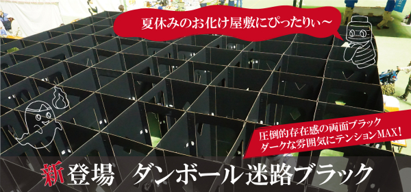 「ダンボール迷路ブラック」が4月21日から販売開始ダンジョン感爆上げ迷路が14万3000円で作れる_006