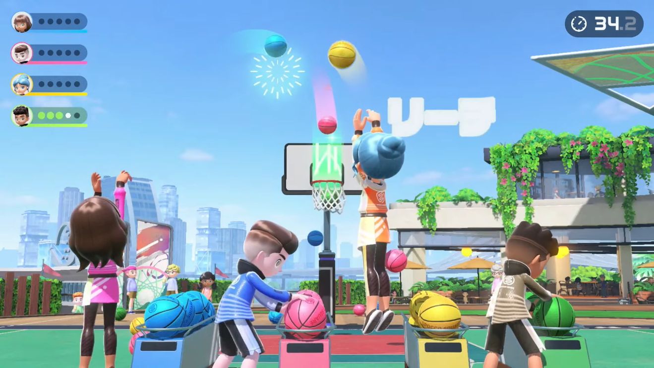 『Nintendo Switch Sports』今夏無料アップデートにてバスケットボールが追加_003