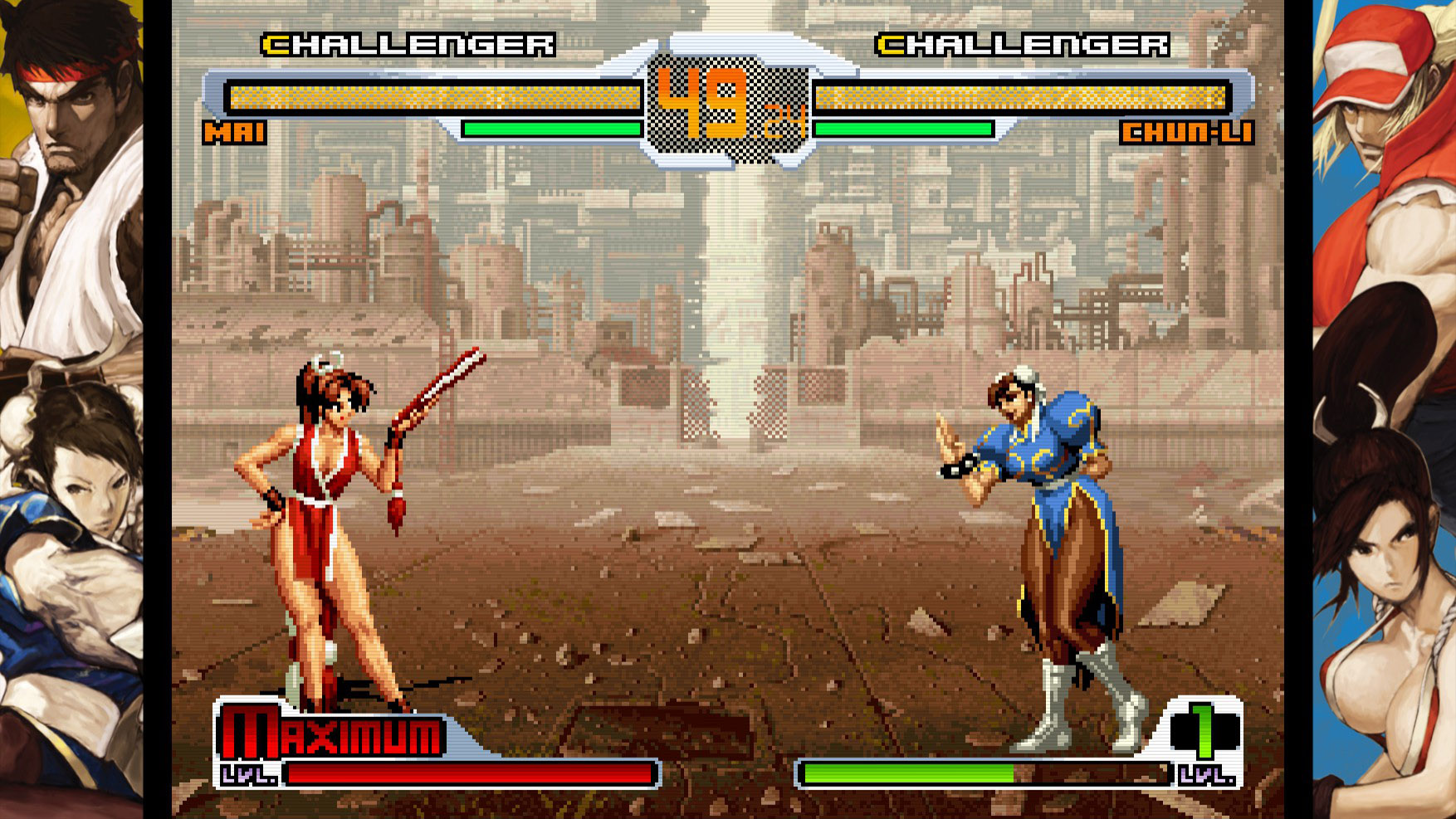 SNKとCAPCOMの夢のコラボが実現したゲーム『SNK VS. CAPCOM SVC CHAOS 』が本日よりSteamで発売_003