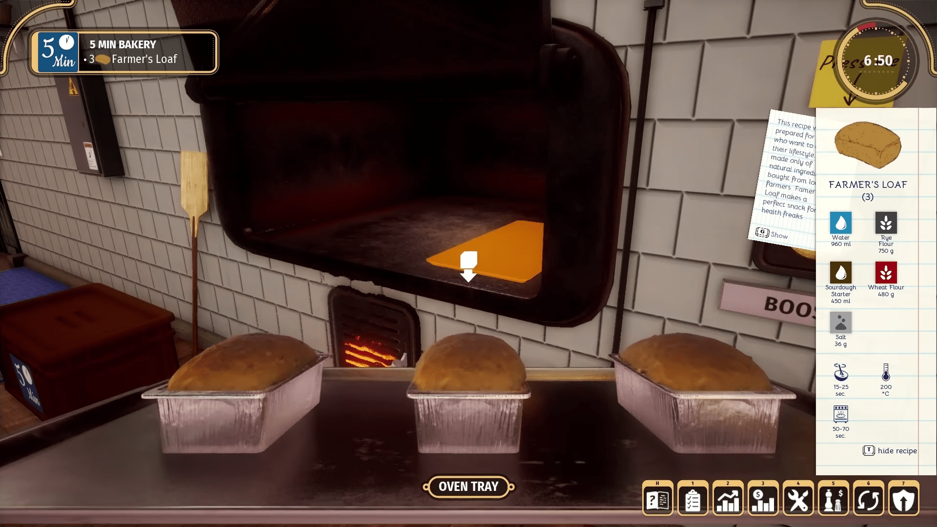 パン工房シミュレーションゲーム『Bakery Simulator』がSteamにて91%オフの162円に_005