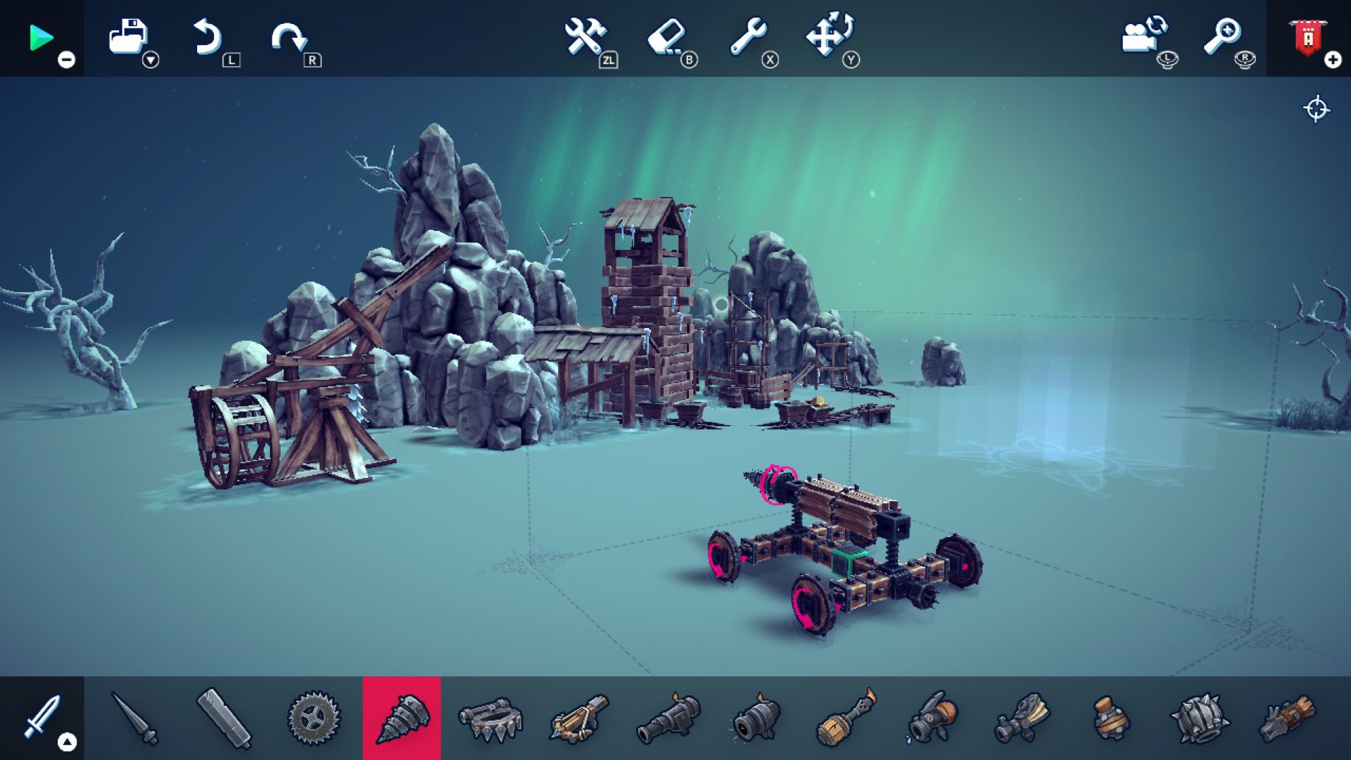 『Besiege - ビシージ -』Nintendo Switch、PS4／5版が12月12日に発売決定_004