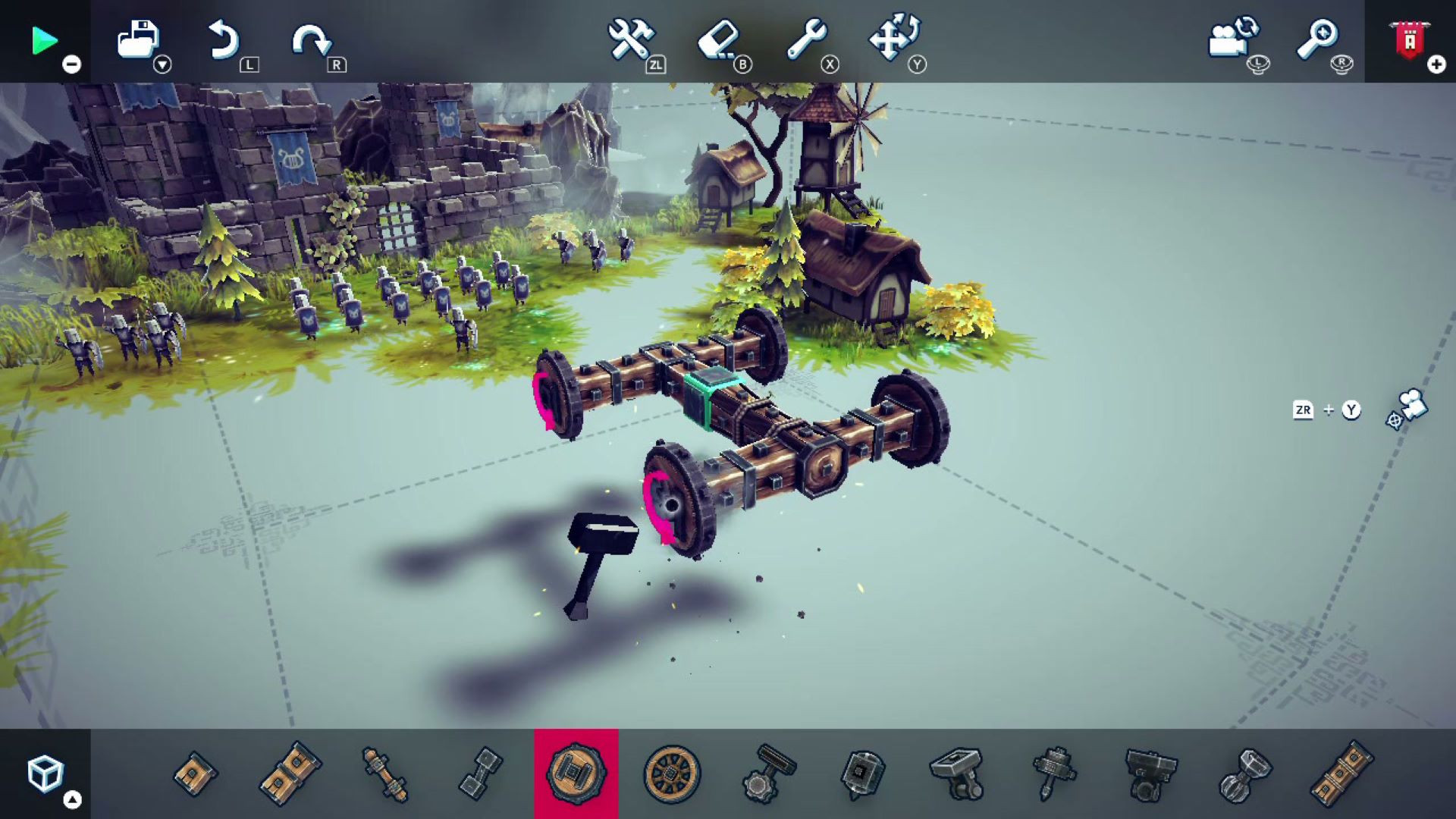 『Besiege - ビシージ -』Nintendo Switch、PS4／5版が12月12日に発売決定_001