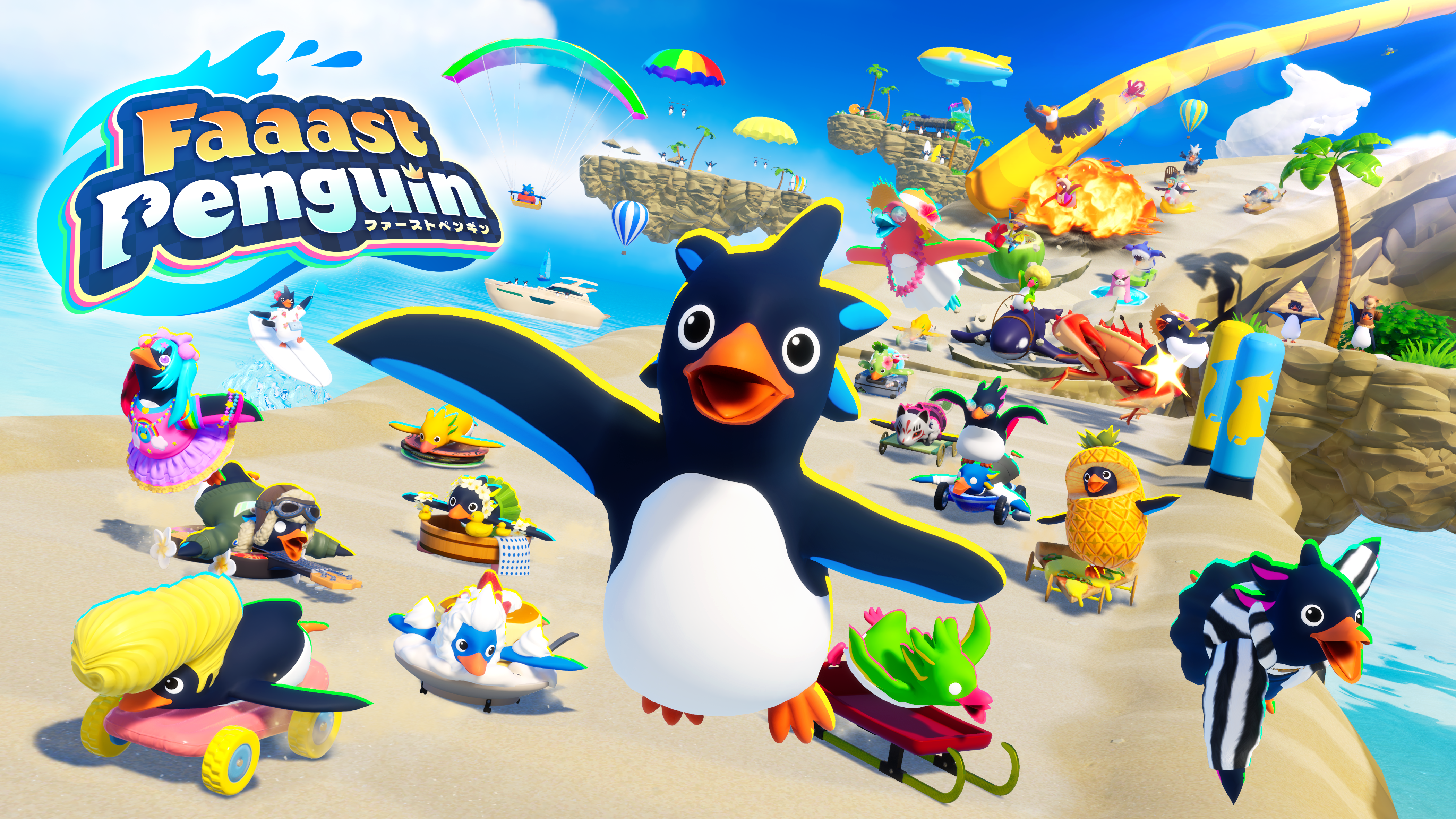 『Faaast Penguin』のNintendo Switch版が10月3日に発売決定_016