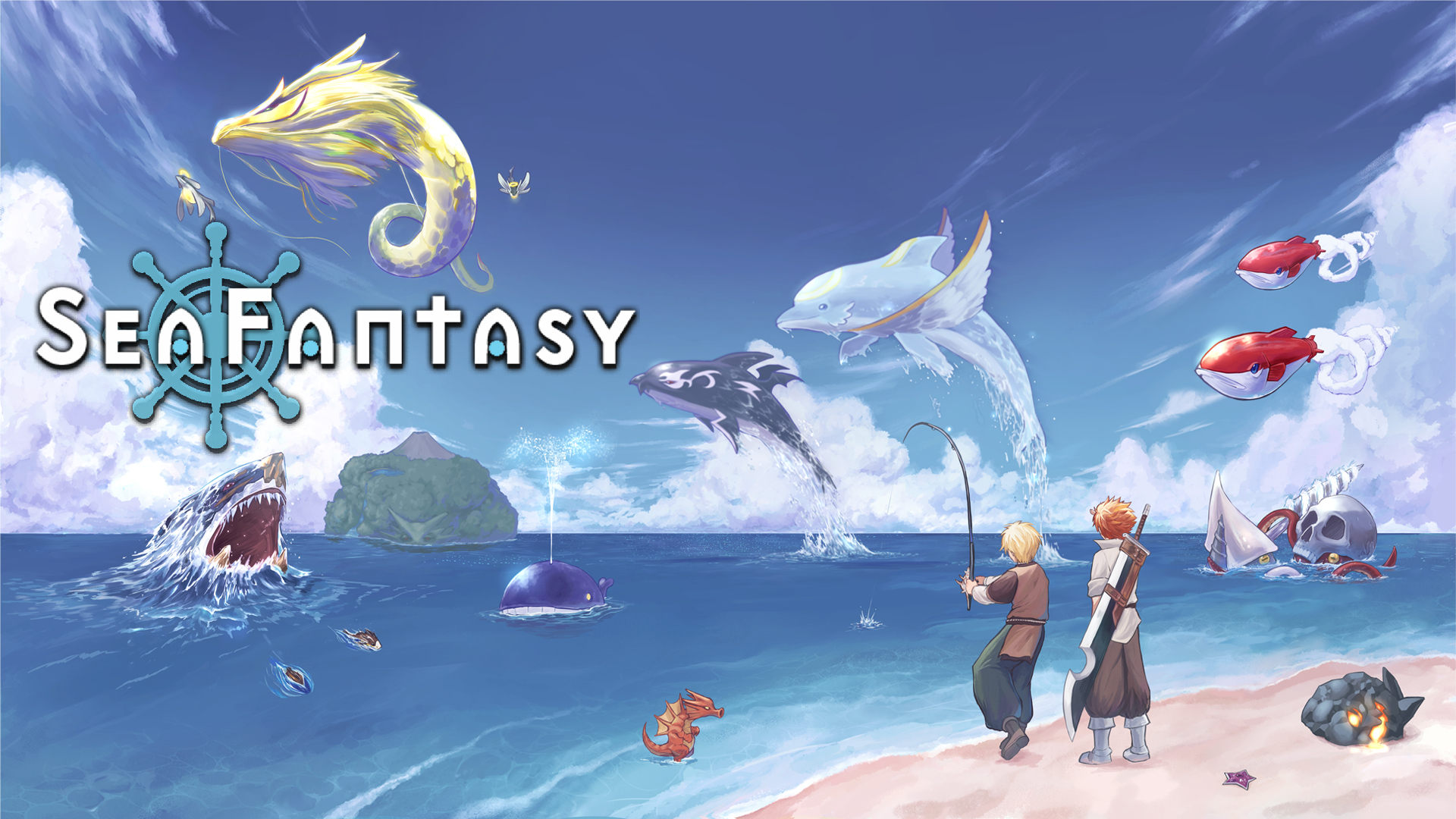 『Sea Fantasy / シーファンタジー』の新たなキーアートとPVが公開_001