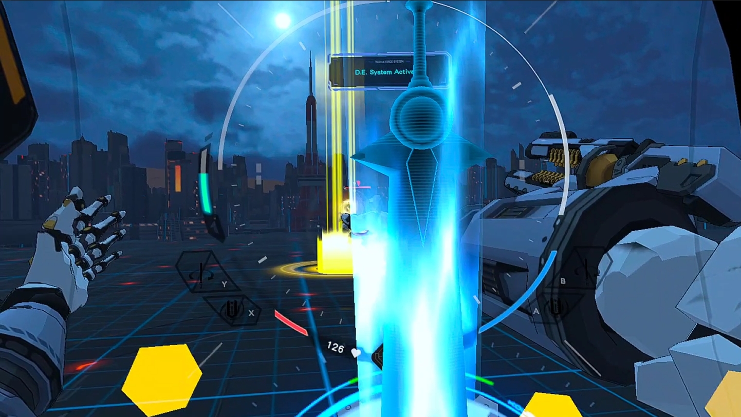 『Mecha Force -メカフォース-』 の体験版が配信開始。巨大ロボのコックピット視点で操縦できるVRゲーム _002