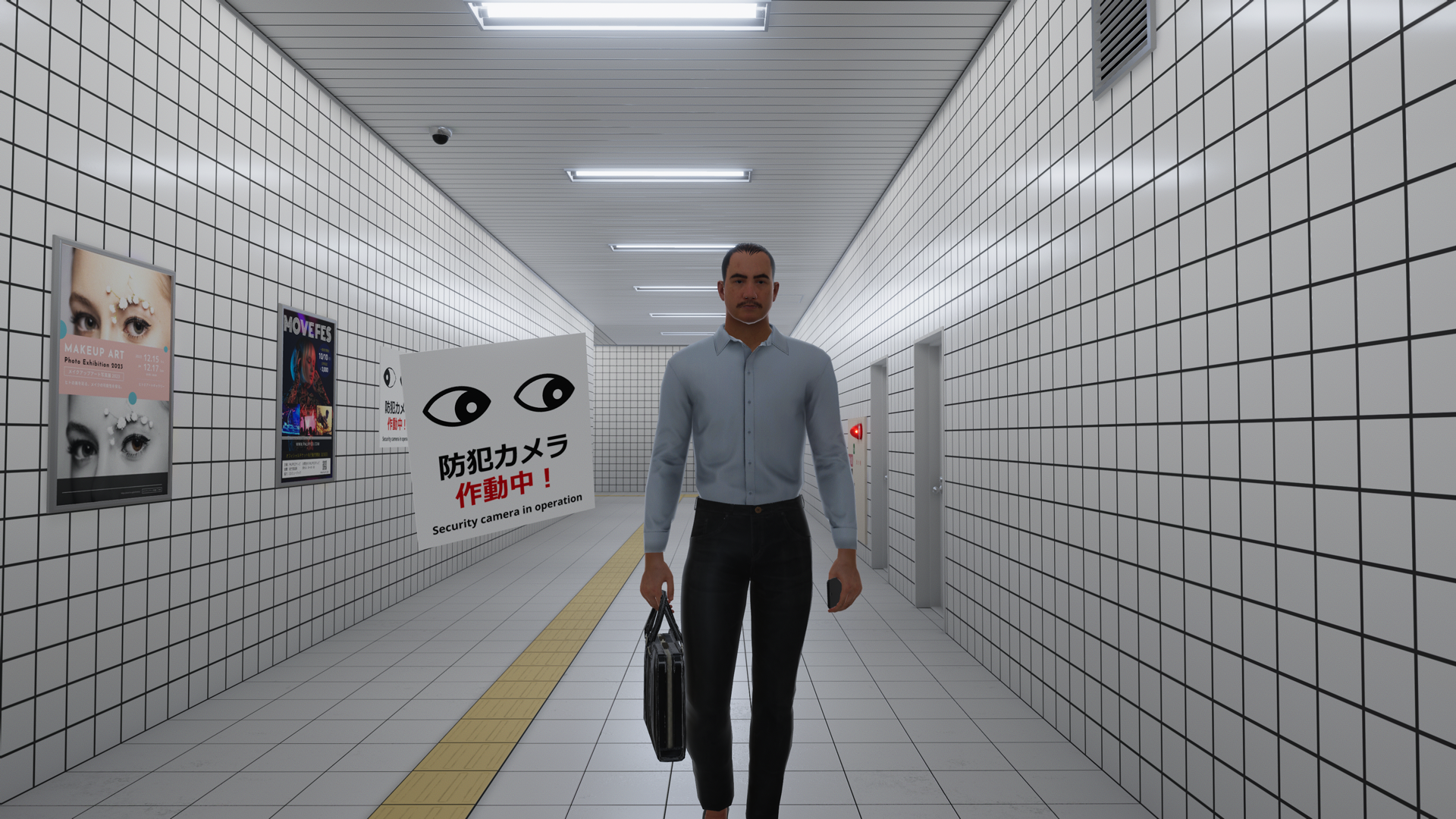 『８番出口』の“おじさん”と記念撮影ができる『VRChat』の新規ワールドが10月18日より公開_002