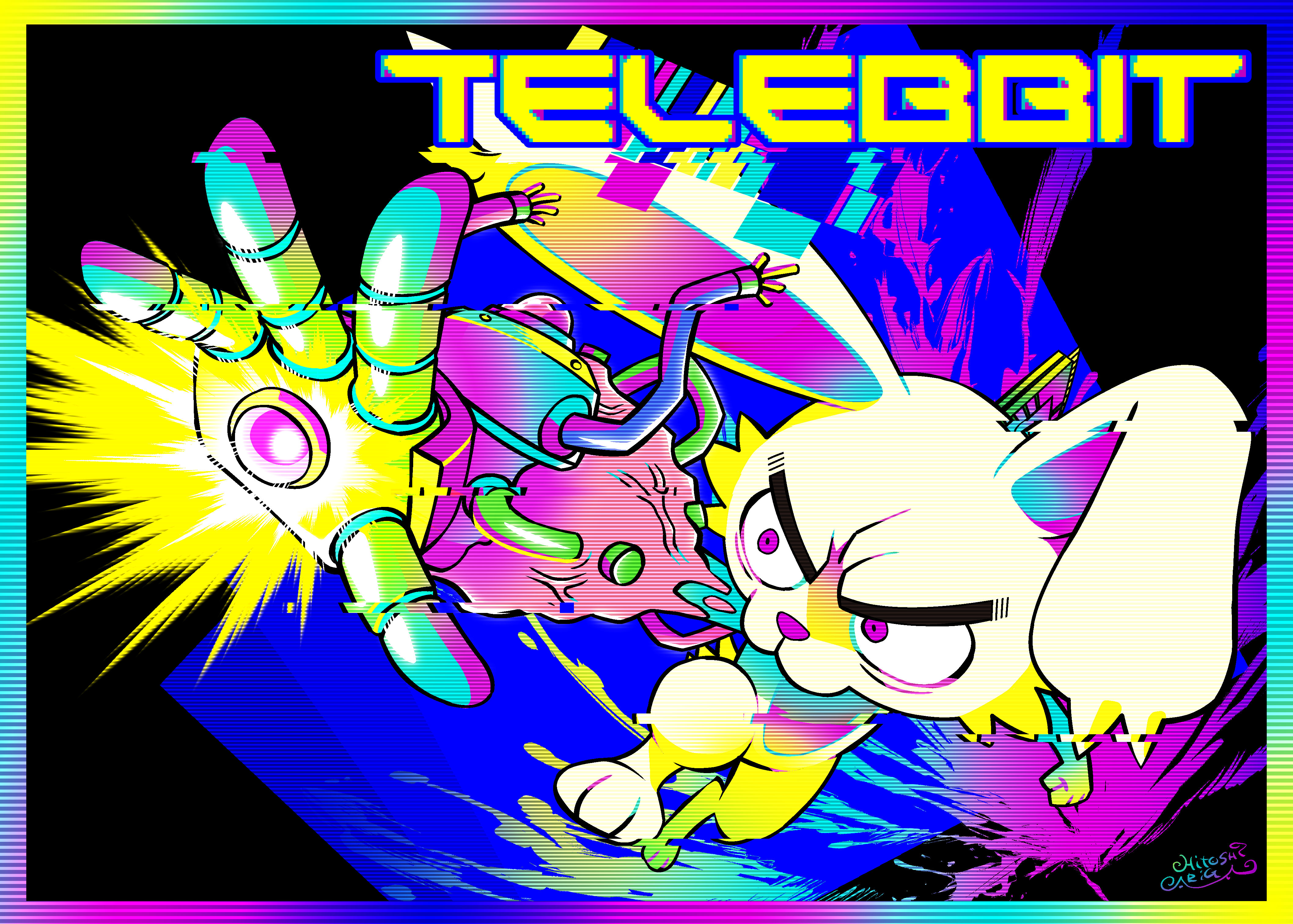 『Telebbit（テレビット）』発売。魔改造されたウサギがテレポート能力を駆使して人類に復讐するアクションゲーム_004