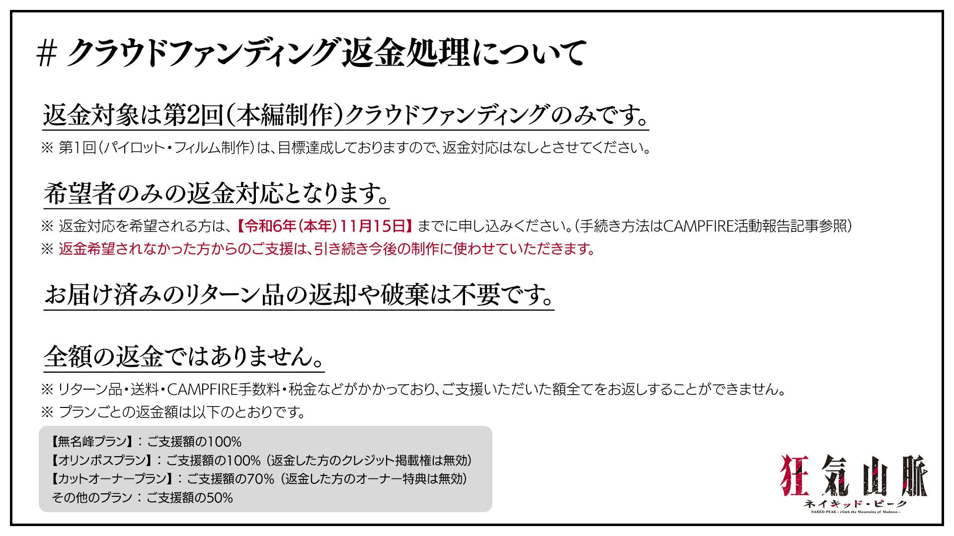 『狂気山脈』アニメ映画化プロジェクトが白紙化。CF支援者への謝罪・返金対応とともに“再アタック”の方針も示す_004