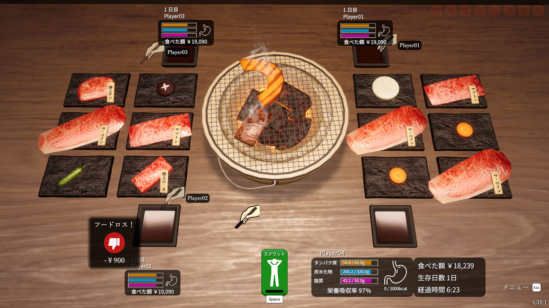 『焼肉パーティーサバイバル』のSteamストアページが公開_002