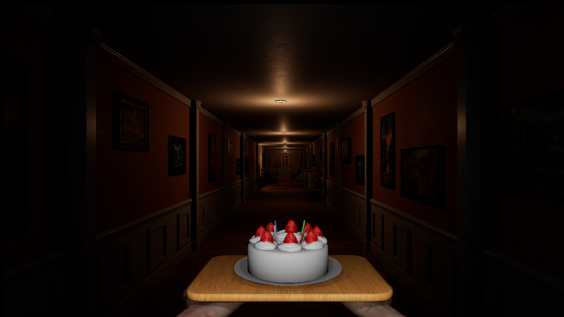 『Don't Drop The Cake: Prologue』Steamでデモ版を配信中。マウス操作の高難易度ケーキ運搬ゲーム_001