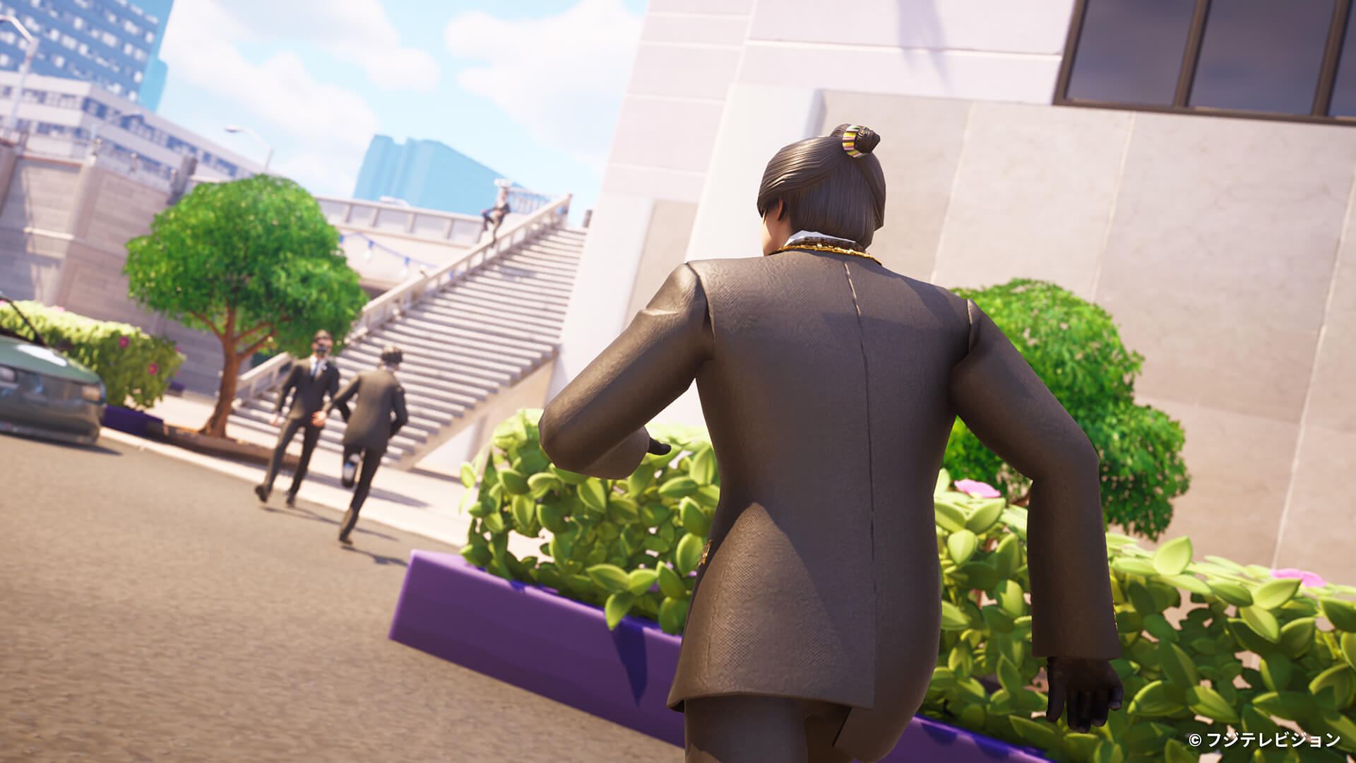 『逃走中 CREATED IN FORTNITE』と「マツケンサンバⅡ」がコラボ。「マツケンハンター」が登場_008