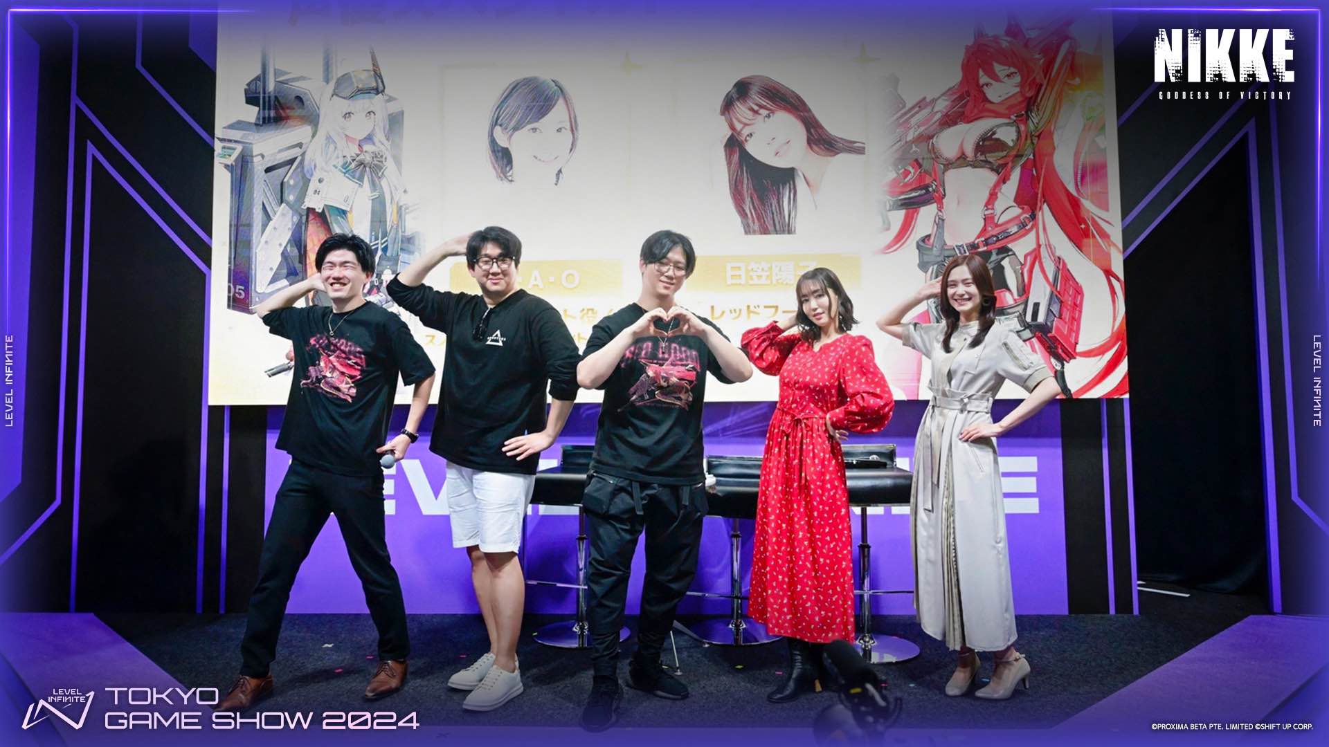 『勝利の女神:NIKKE』TGS2024出展の公式レポートが公開。キム・ヒョンテ氏の「リアル10連ガチャ」登場演出も話題に_004