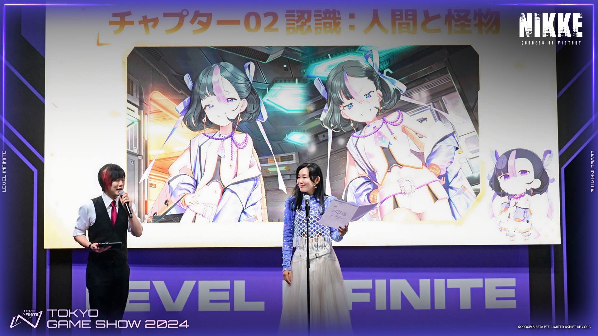 『勝利の女神:NIKKE』TGS2024出展の公式レポートが公開。キム・ヒョンテ氏の「リアル10連ガチャ」登場演出も話題に_006