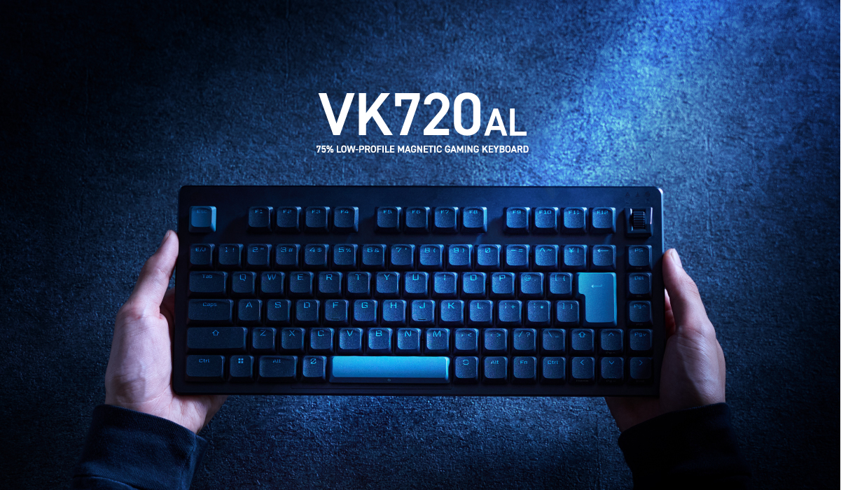 「ELECOM」からラピッドトリガー対応で75％サイズ・日本語配列の磁気式スイッチキーボード「VK720AL」が発売決定_004