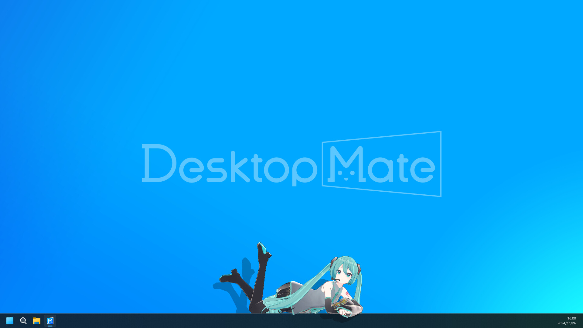 『Desktop Mate』発表。パソコンの中に3Dキャラクターを登場させるデスクトップマスコットソフト_004