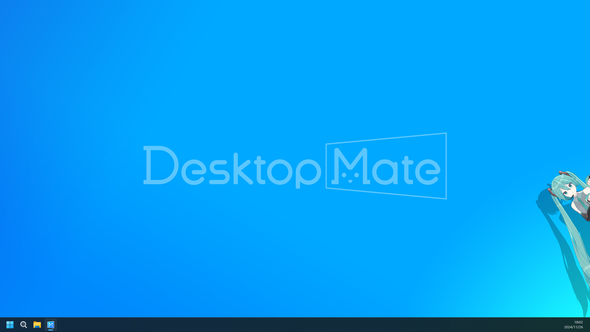 『Desktop Mate』発表。パソコンの中に3Dキャラクターを登場させるデスクトップマスコットソフト_003