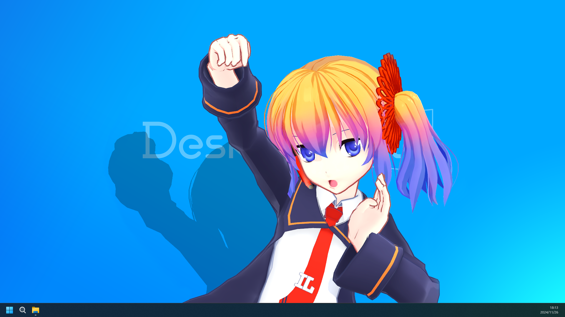 『Desktop Mate』1月8日より配信開始。第一弾キャラクターは「初音ミク」_001