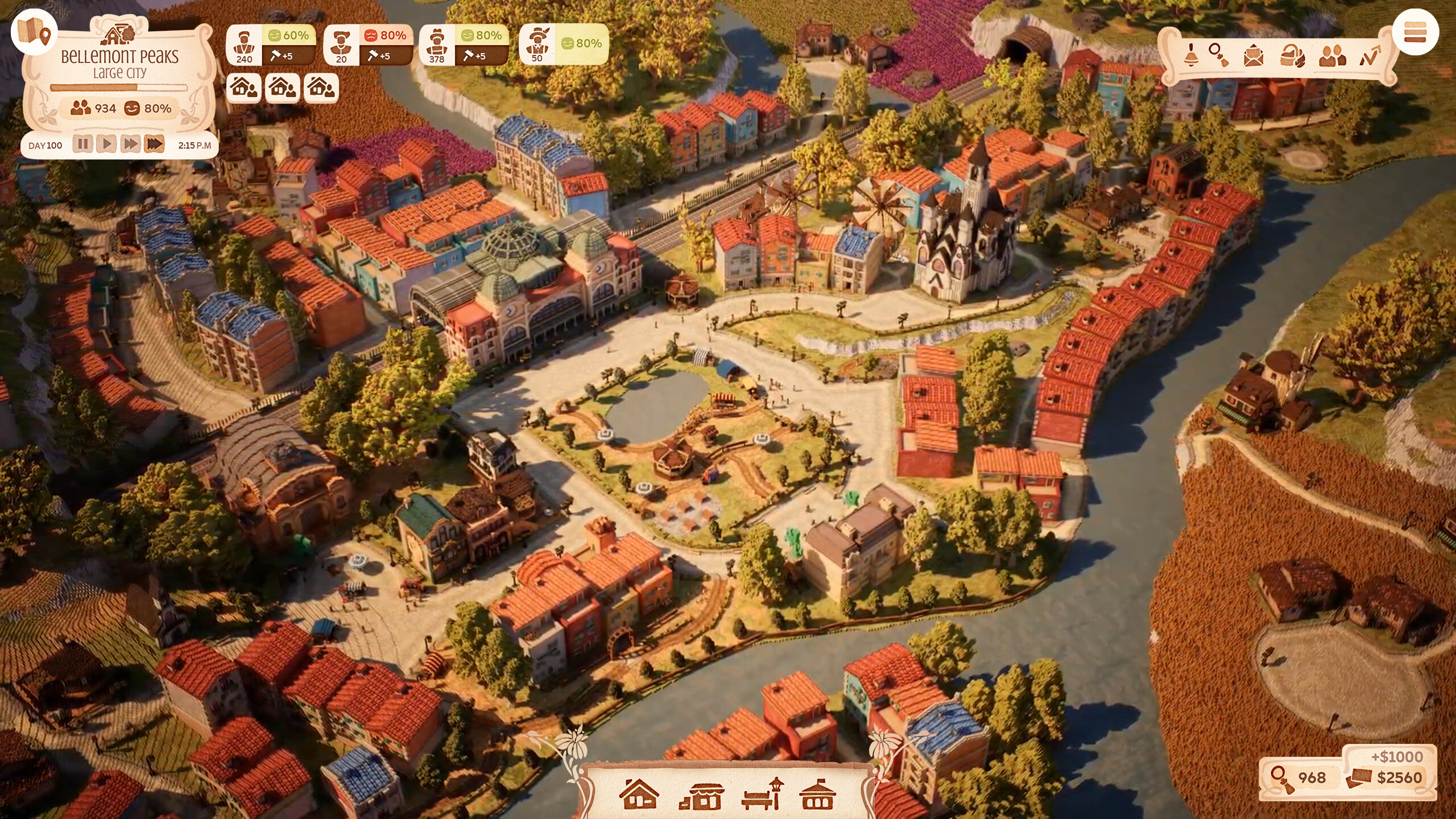 『Town to City』発表。自分だけの理想の街を作り上げるボクセル調のシミュレーションゲーム_005