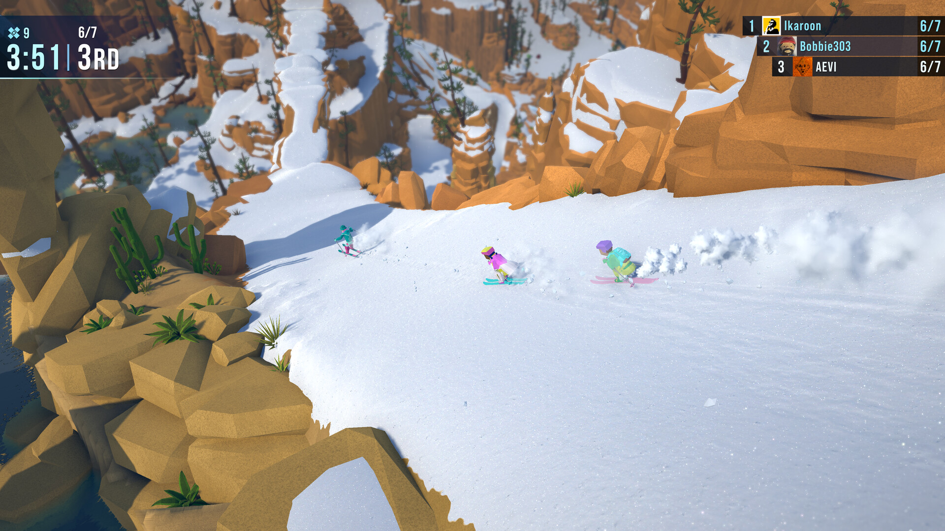 レースゲーム『Lonely Mountains: Snow Riders』がリリース。雪山をスキーで滑走しよう
_001