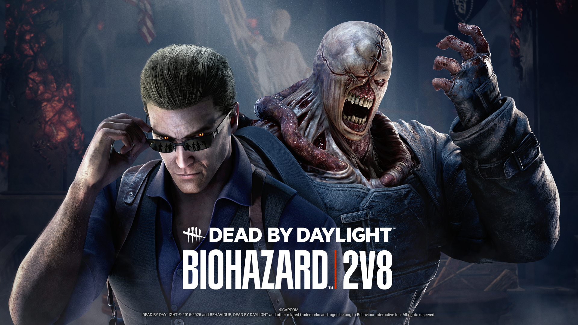 『Dead by Daylight』に『バイオハザード』とのコラボとなる「2対8モード」第3弾が2月11日から開催決定_001