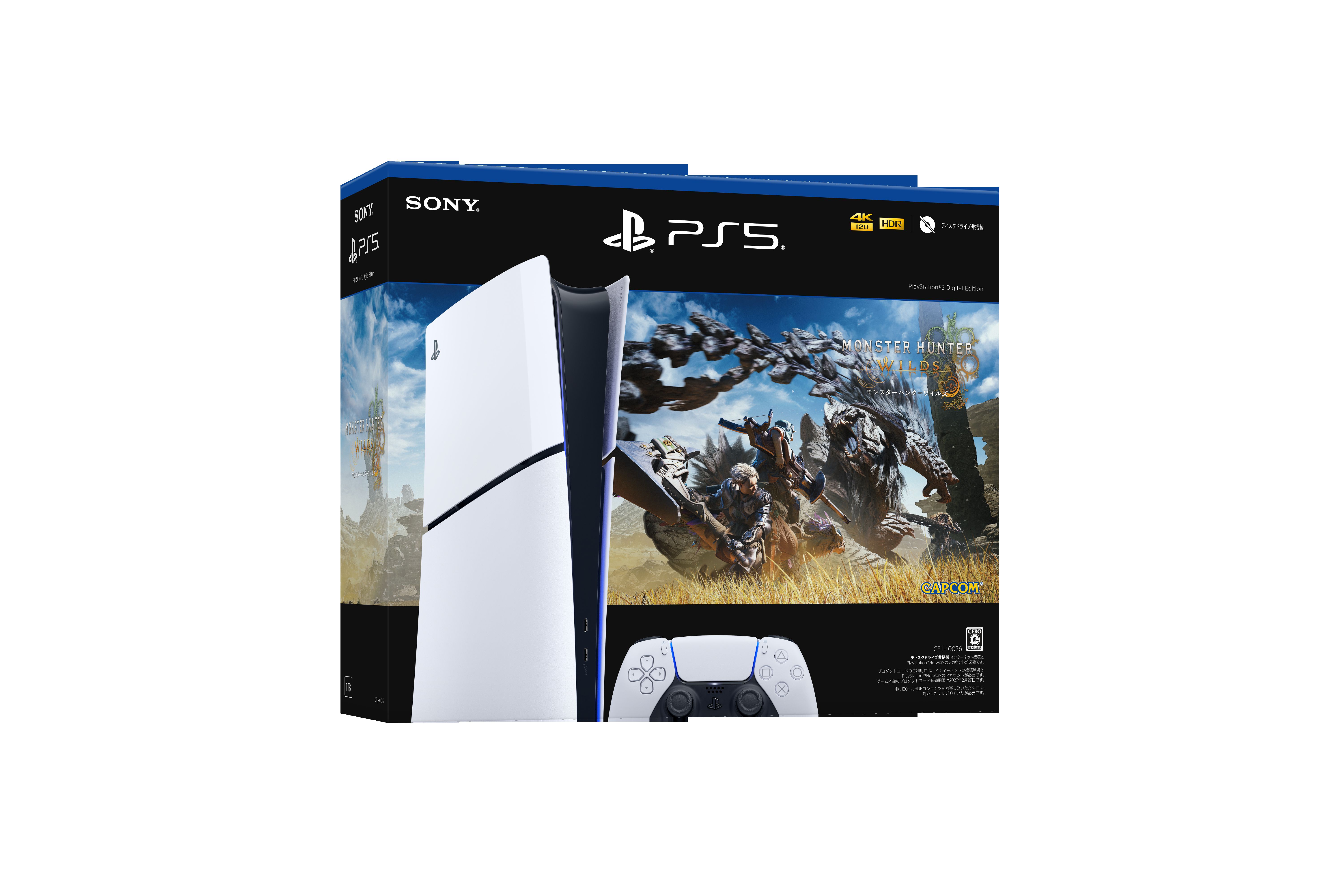 『モンハンワイルズ』本編とPS5のお得なセットが2月28日に発売決定。通常のPS5単品と同じ価格で『モンハン』がついてくる_002