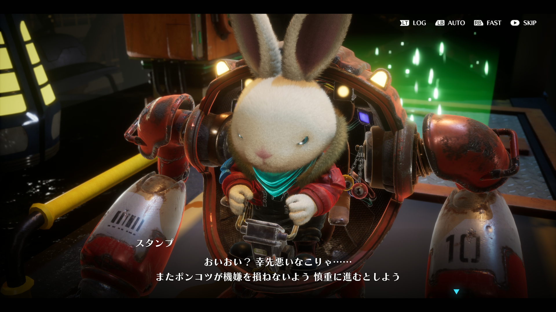 アクションゲーム『Rusty Rabbit』の体験版が配信。渋すぎるウサギ（CV:黒田崇矢）が旅するゲーム
_004