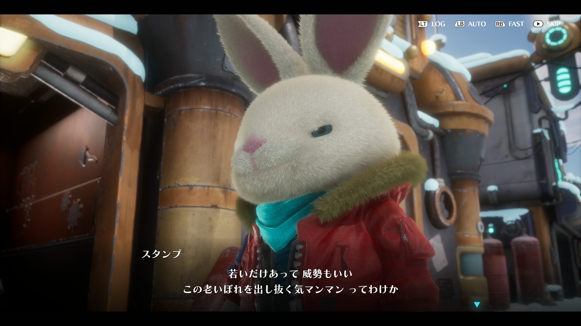 アクションゲーム『Rusty Rabbit』の体験版が配信。渋すぎるウサギ（CV:黒田崇矢）が旅するゲーム
_014