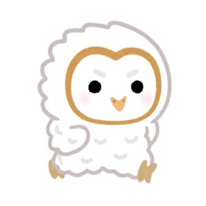 「いらすとや」が「走るフクロウのヒナ」のイラストを公開。SNSで「エッホエッホ」と流行中のフクロウ_001