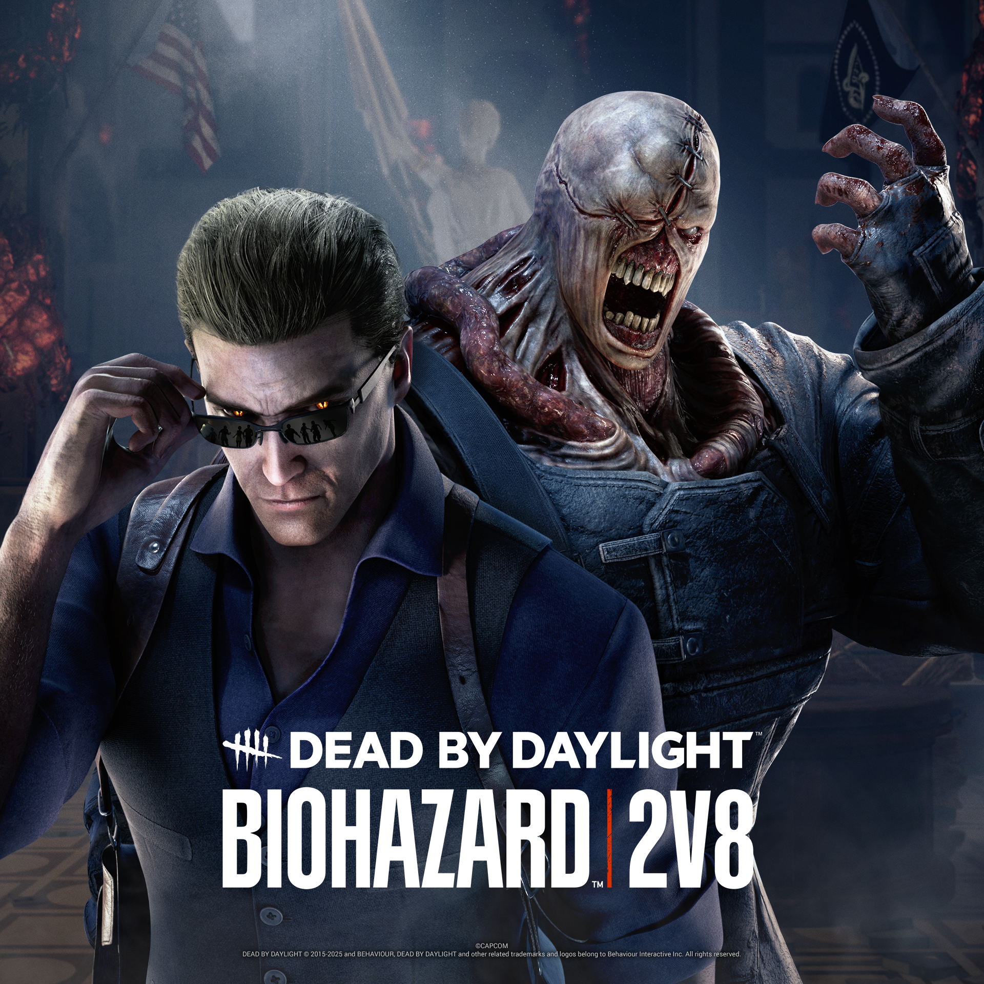 『Dead by Daylight』に『バイオハザード』とのコラボとなる「2対8モード」第3弾が2月11日から開催決定_003