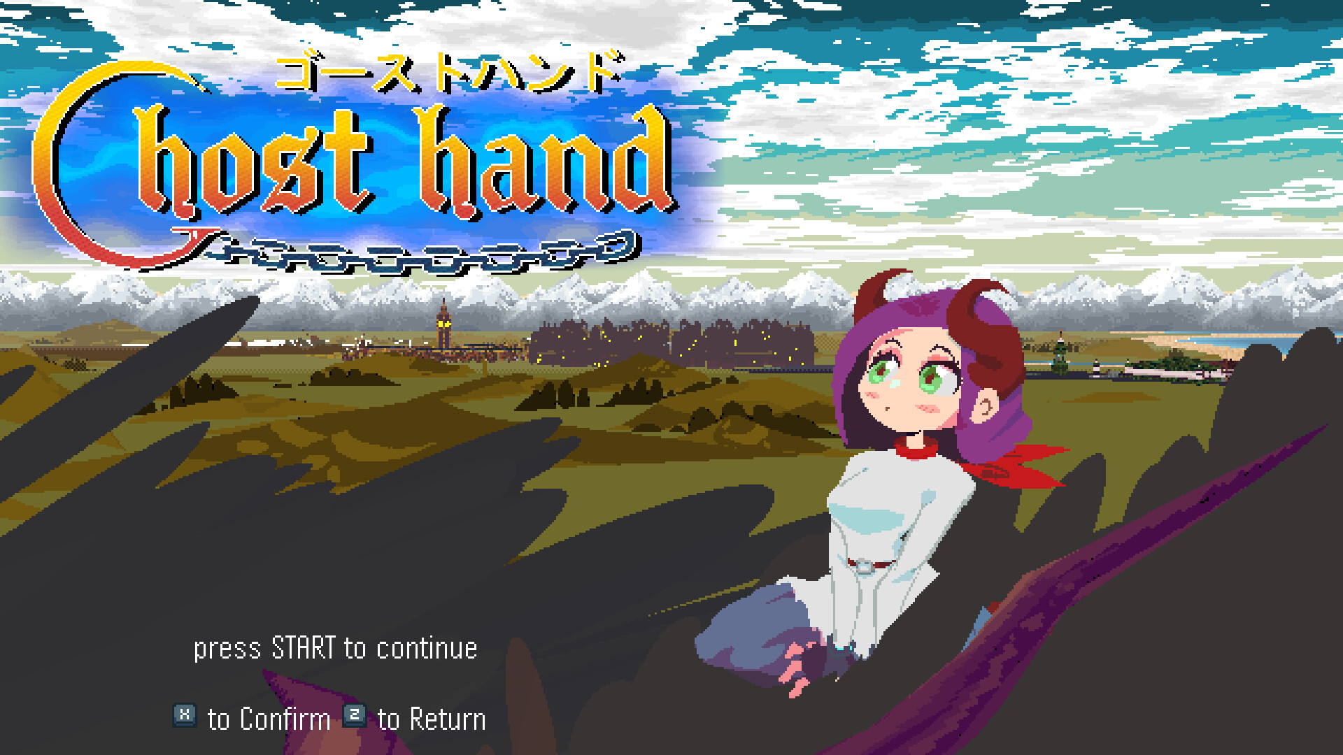 『Ghost Hand』の体験版が配信開始。魔女見習いが失踪中の父を探すメトロイドヴァニア
_001