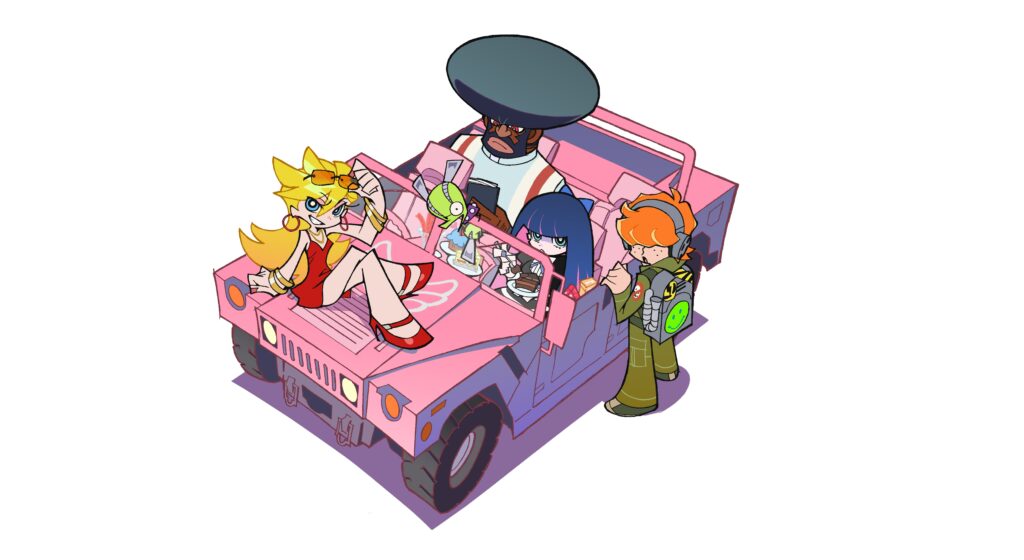 パンティ＆ストッキング　アニメ2期おめでとうございます　5点セット　まとめ売り POP UP PARADE パンティ＆ストッキング セット – SOOTANG HOBBY