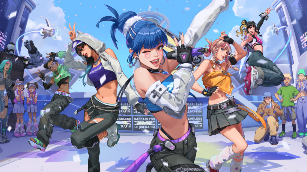 ウンチェユンジンOverwatch コラボ チケットカード オーバーウォッチ オーバーウォッチ 2』の「LE SSERAFIM」コラボ第2弾が3月19日