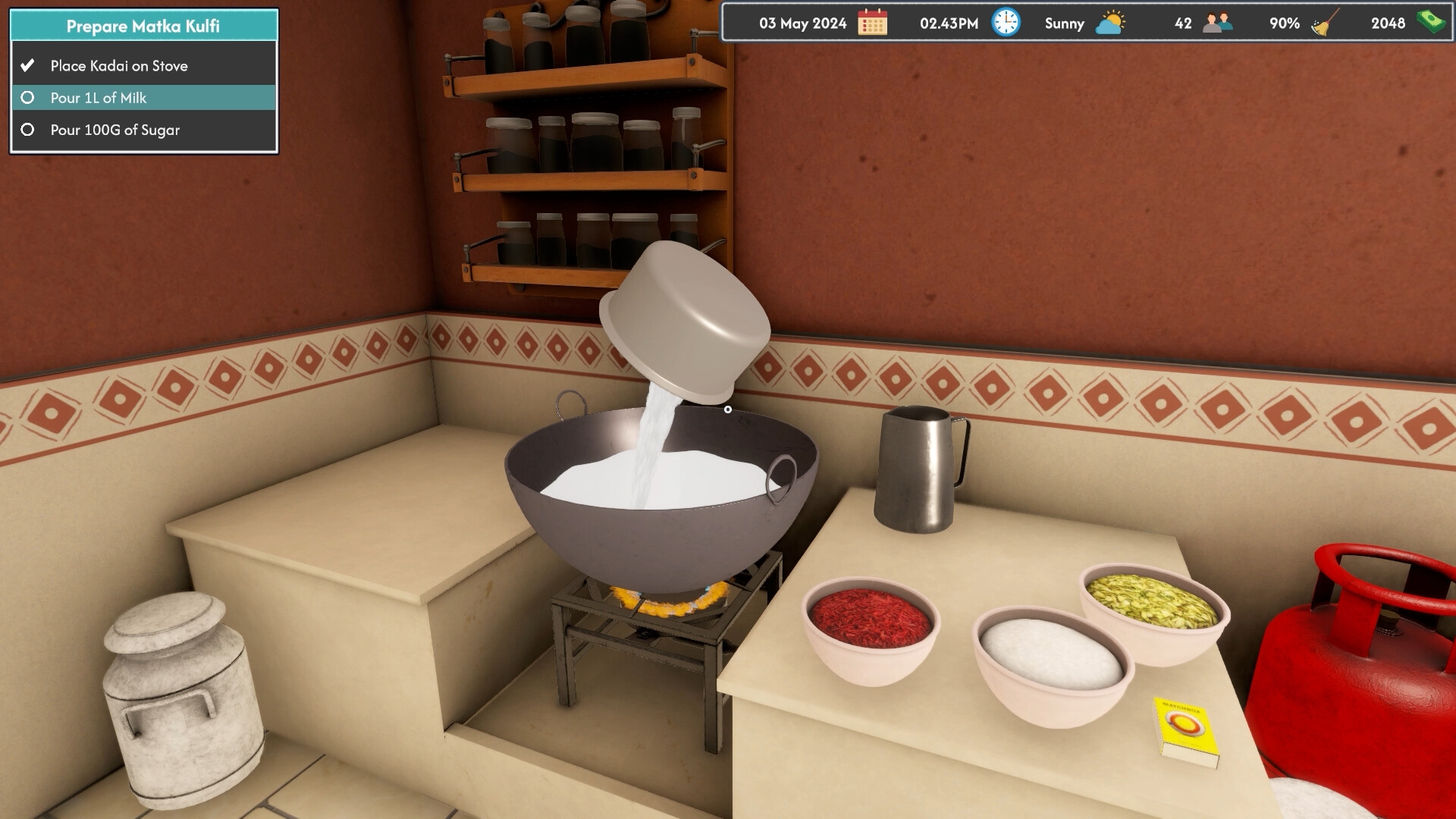 アイスクリームショップを経営するシミュレーター『Ice Cream Simulator』発表、2025年に発売決定_002