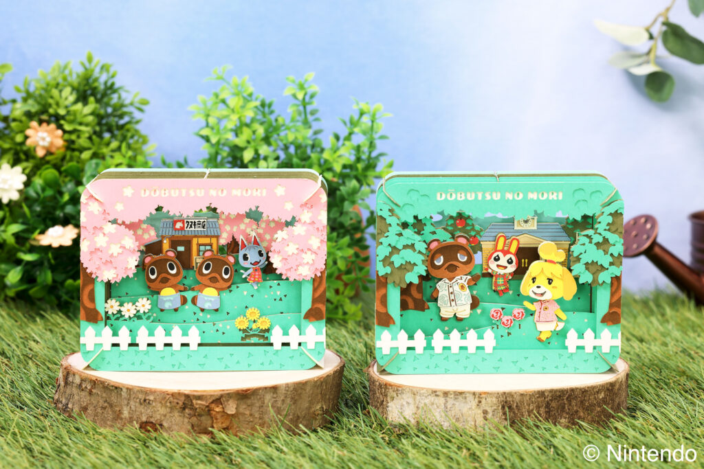「高評価！」注目のレビュ どうぶつの森』のクラフトキット「ペーパーシアター どうぶつの ネイルパーツ