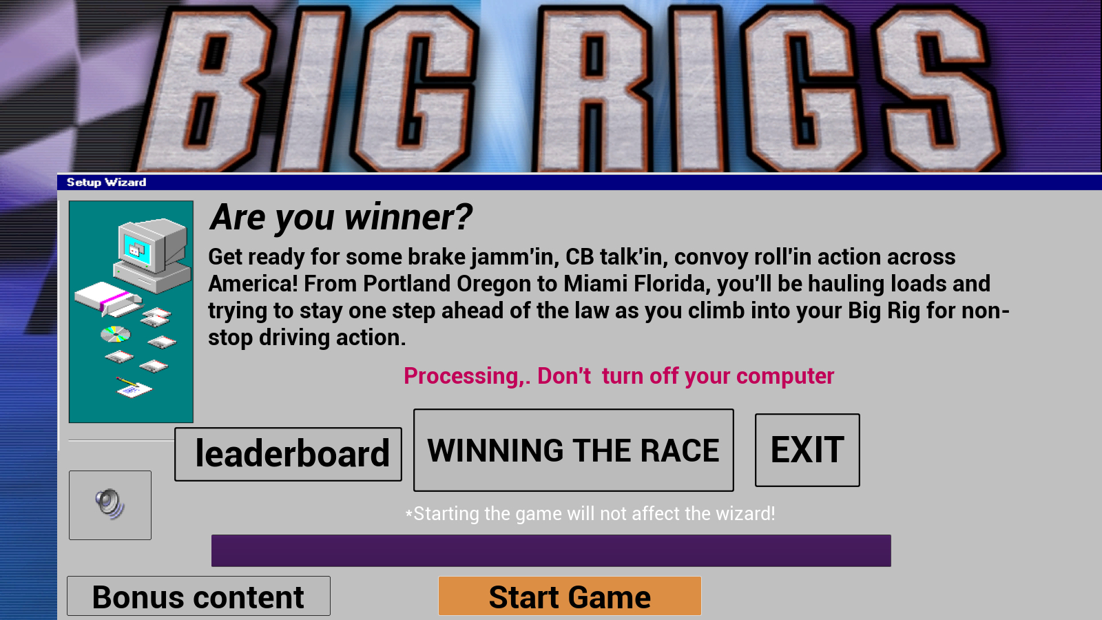 『Big Rigs』レビュー・紹介。メタスコア「8/100」を記録した史上最大の問題作_010