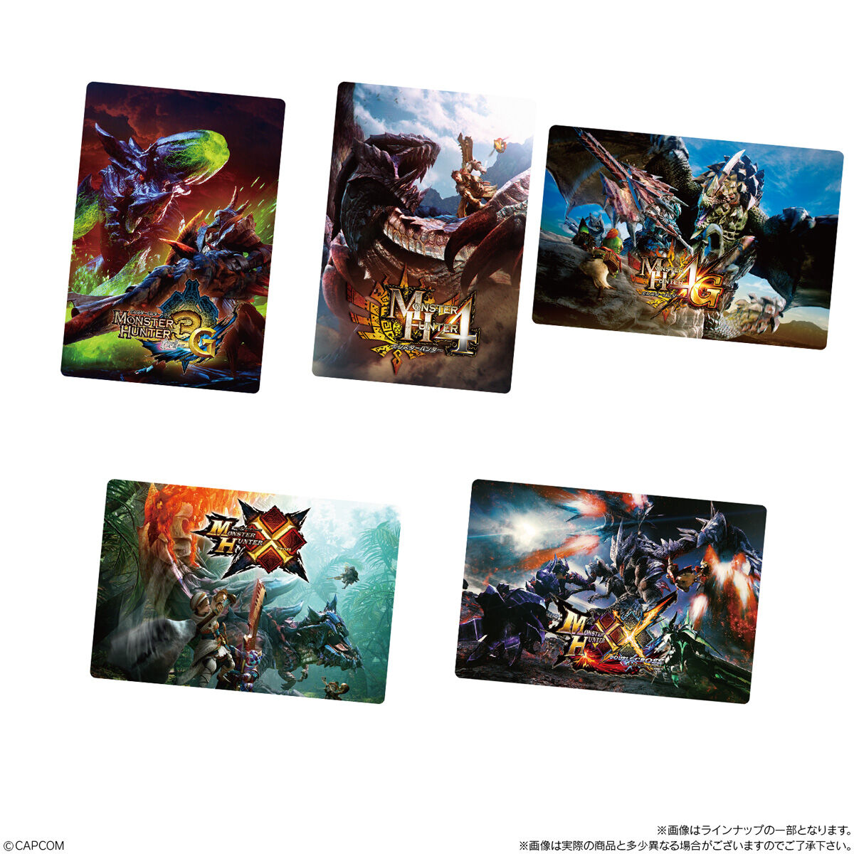 『モンスターハンター』のカード付きウエハースが5月5日発売。パッケージやメインモンスターがデザインされた全36種のカードが付属_002