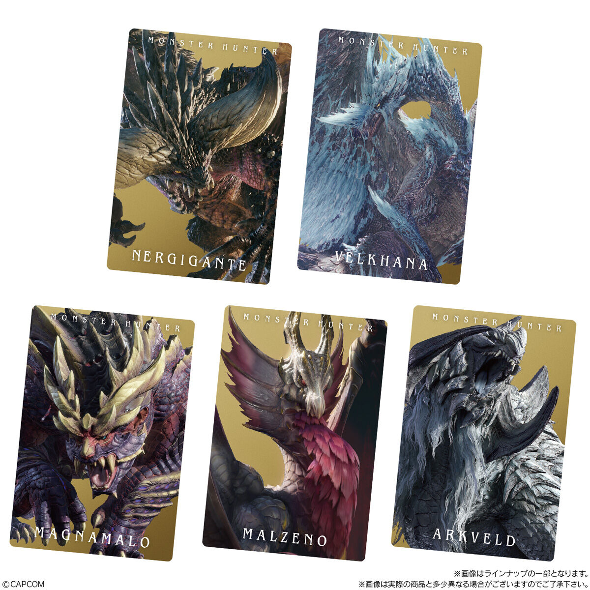 『モンスターハンター』のカード付きウエハースが5月5日発売。パッケージやメインモンスターがデザインされた全36種のカードが付属_006