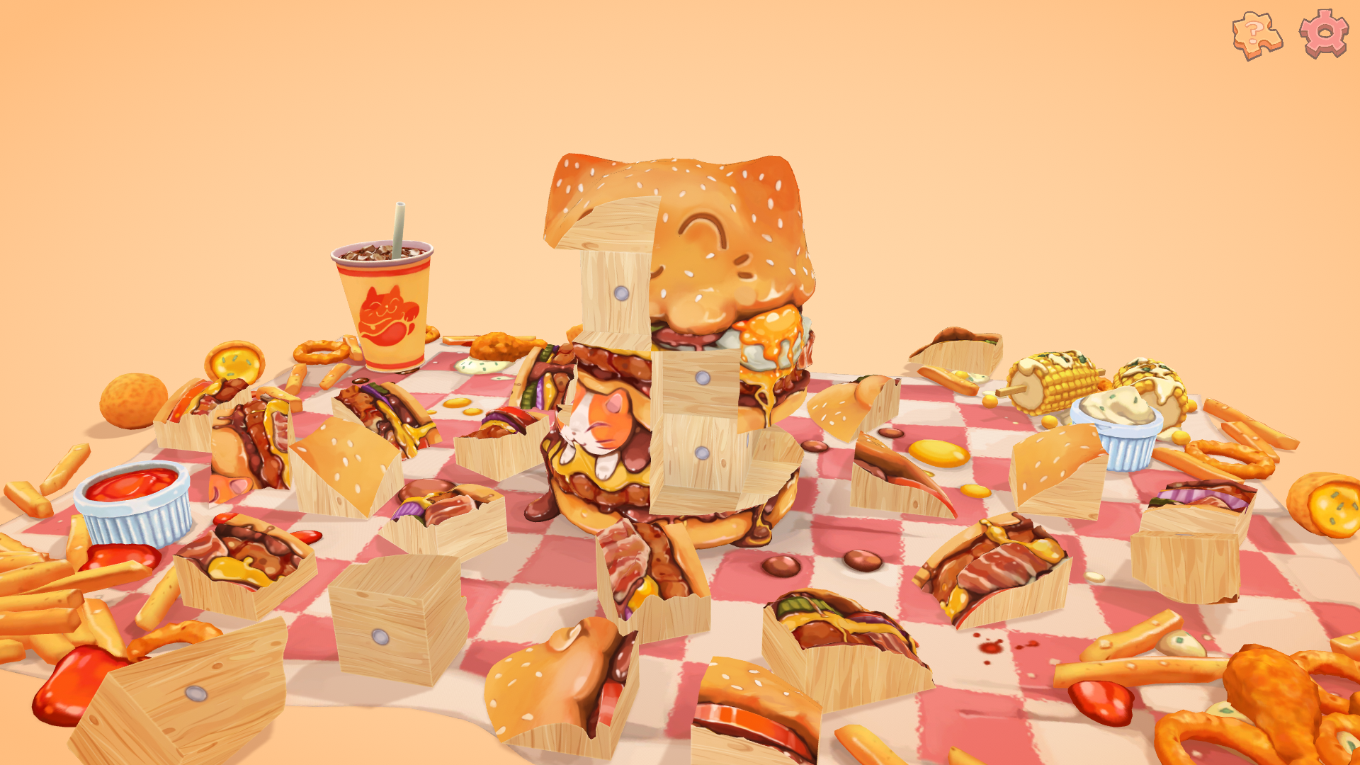 3Dパズル『UMAMI』が発表。動物がモチーフのかわいい料理を組み立てよ
_013