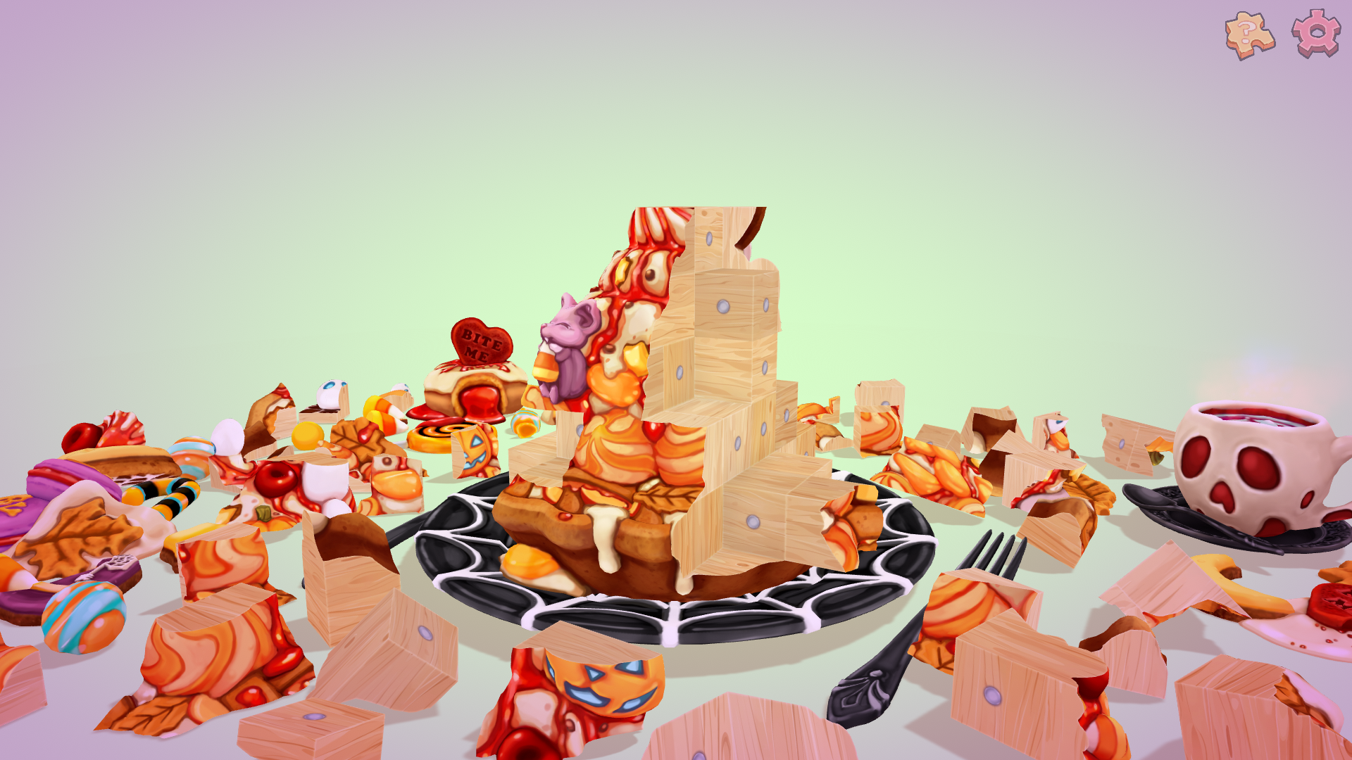 3Dパズル『UMAMI』が発表。動物がモチーフのかわいい料理を組み立てよ
_010