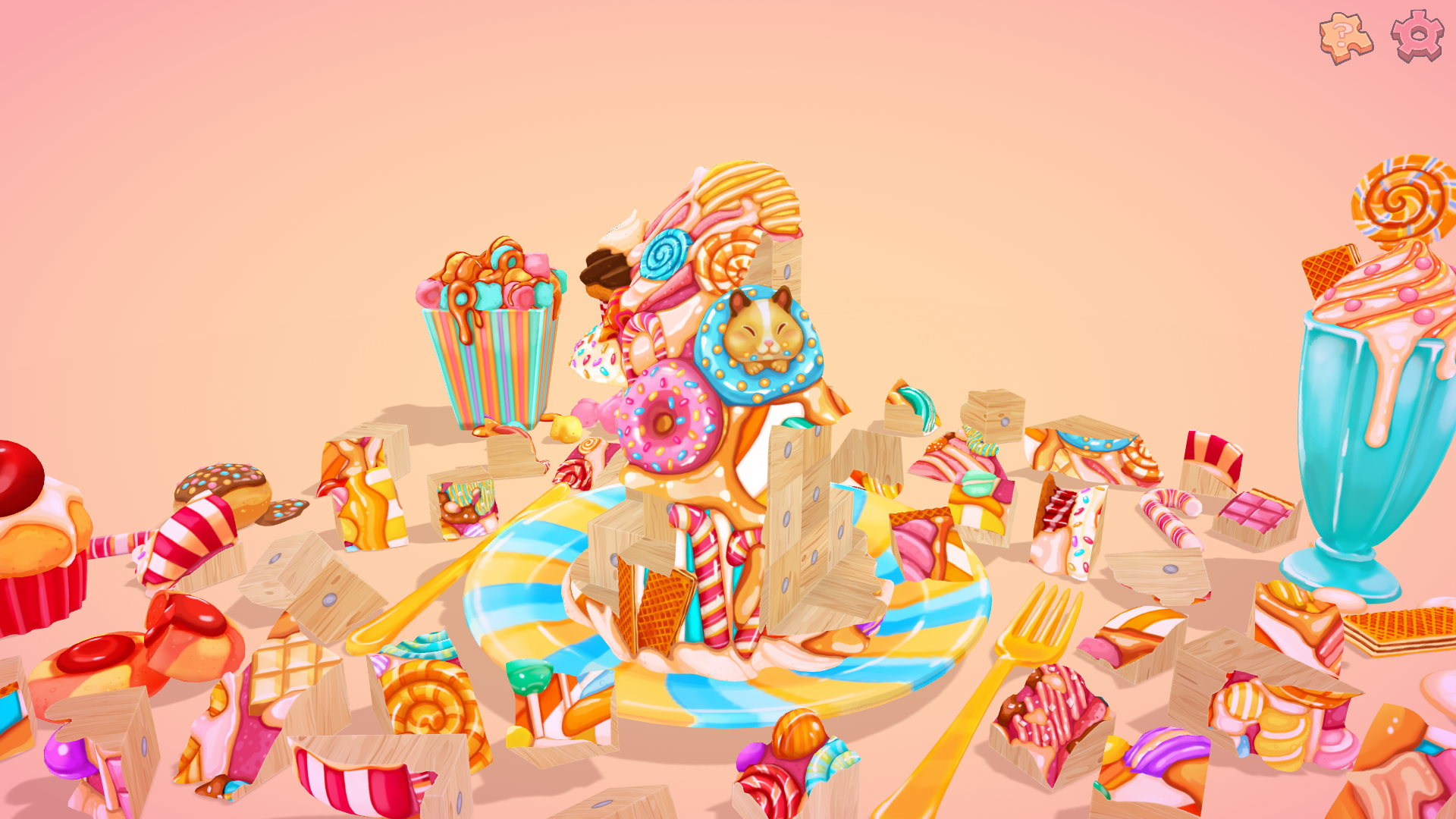 3Dパズル『UMAMI』が発表。動物がモチーフのかわいい料理を組み立てよ
_008