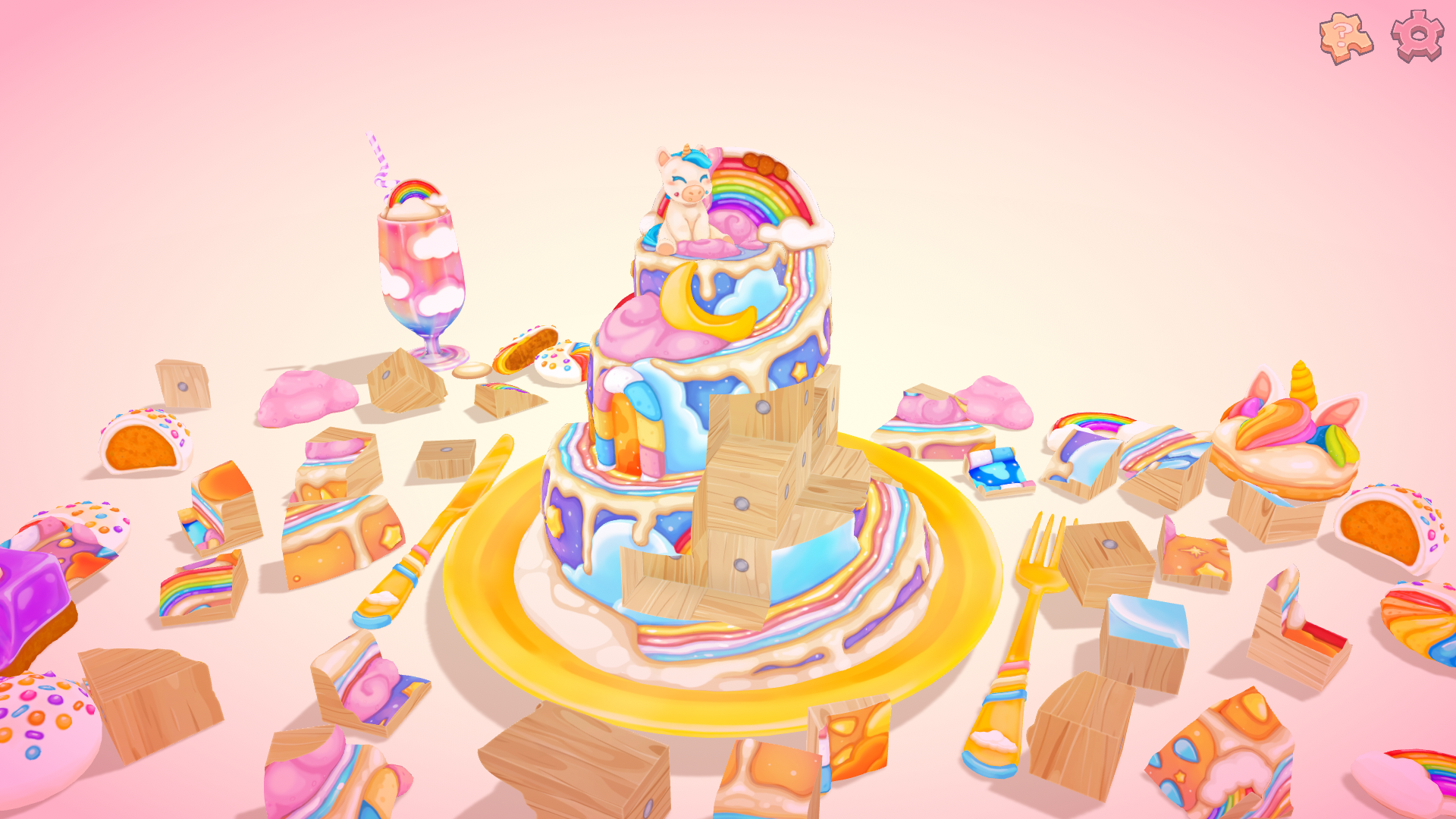 3Dパズル『UMAMI』が発表。動物がモチーフのかわいい料理を組み立てよ
_005