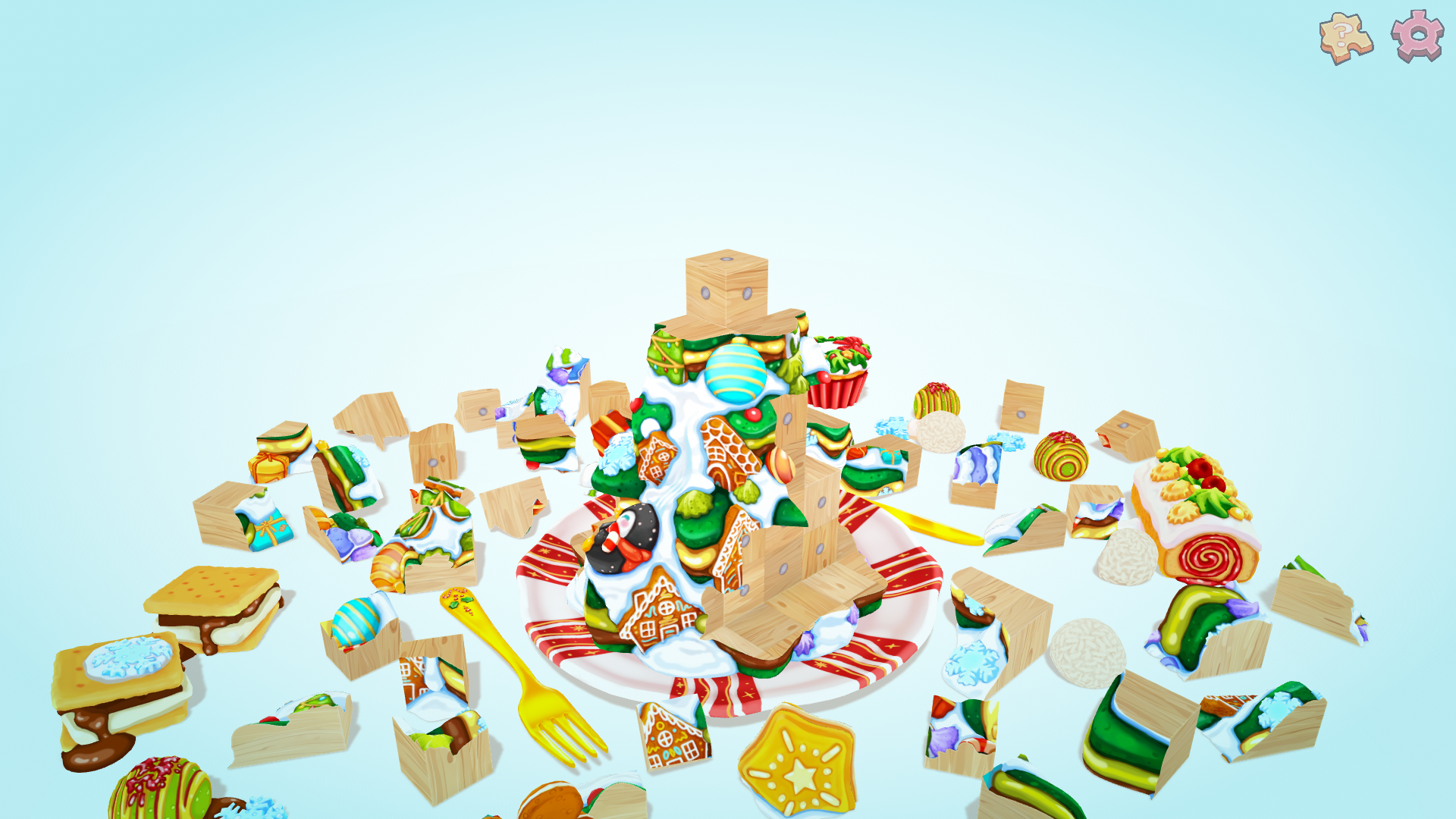 3Dパズル『UMAMI』が発表。動物がモチーフのかわいい料理を組み立てよ
_004