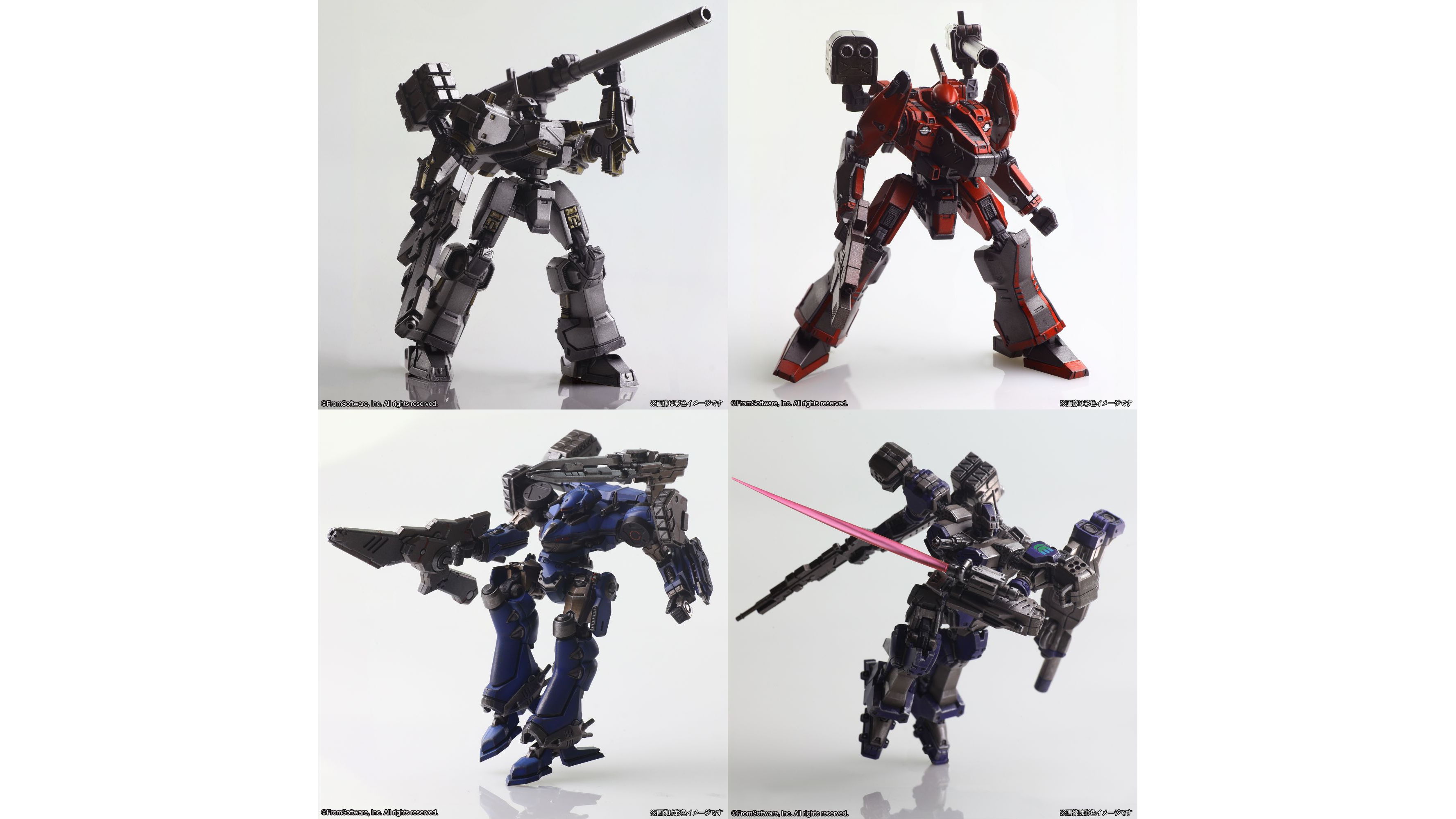【爆買い！】 アーマード・コア』＆『アーマード・コア2』の機体プラモデルが 人文