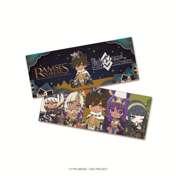 『FGO』が東京・豊洲で開催中の「ラムセス大王展」とコラボ。6月1日からグッズ付きチケットを販売へ