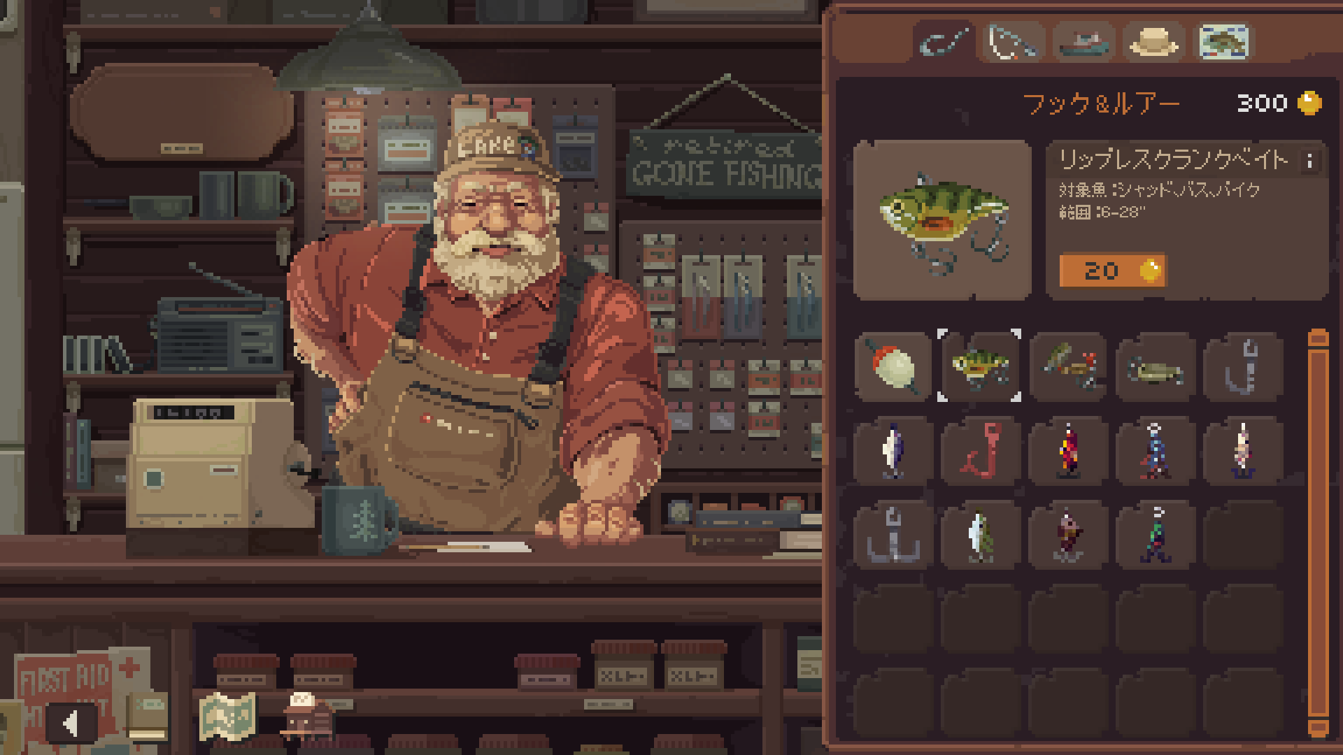 『Cast n Chill』体験版がSteamで配信開始。美しいピクセルアートの世界で釣りをする放置ゲーム_002