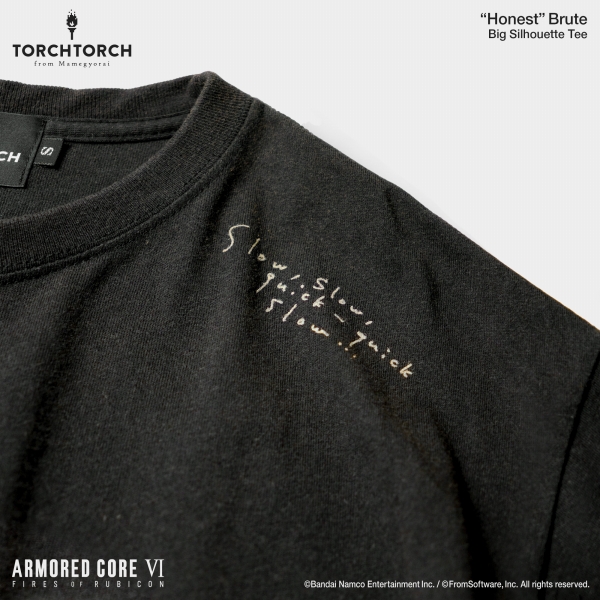 『アーマード・コア6』より「ハンドラー・ウォルター」および「オーネスト・ブルートゥ」のTシャツが登場_004