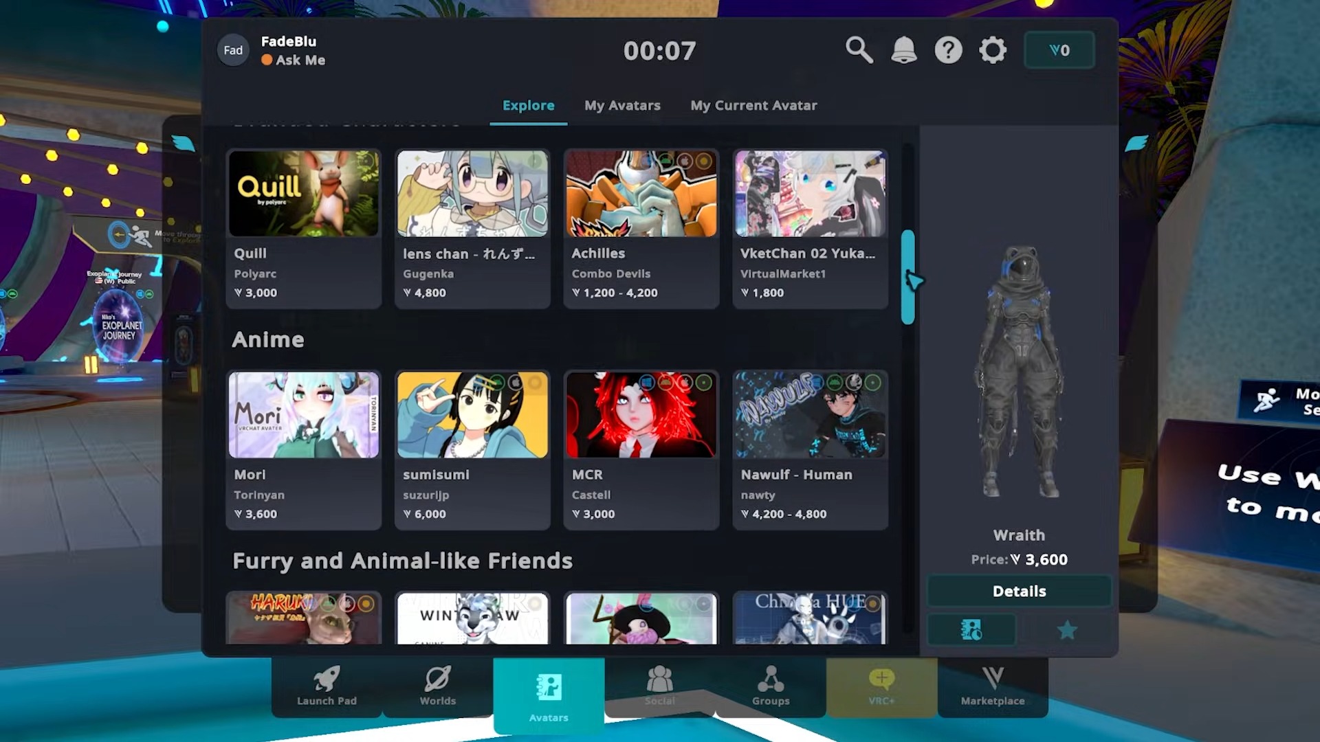 『VRChat』にてアバターが“直接売買”できる新機能「アバターマーケットプレイス」発表。近日実装予定_002