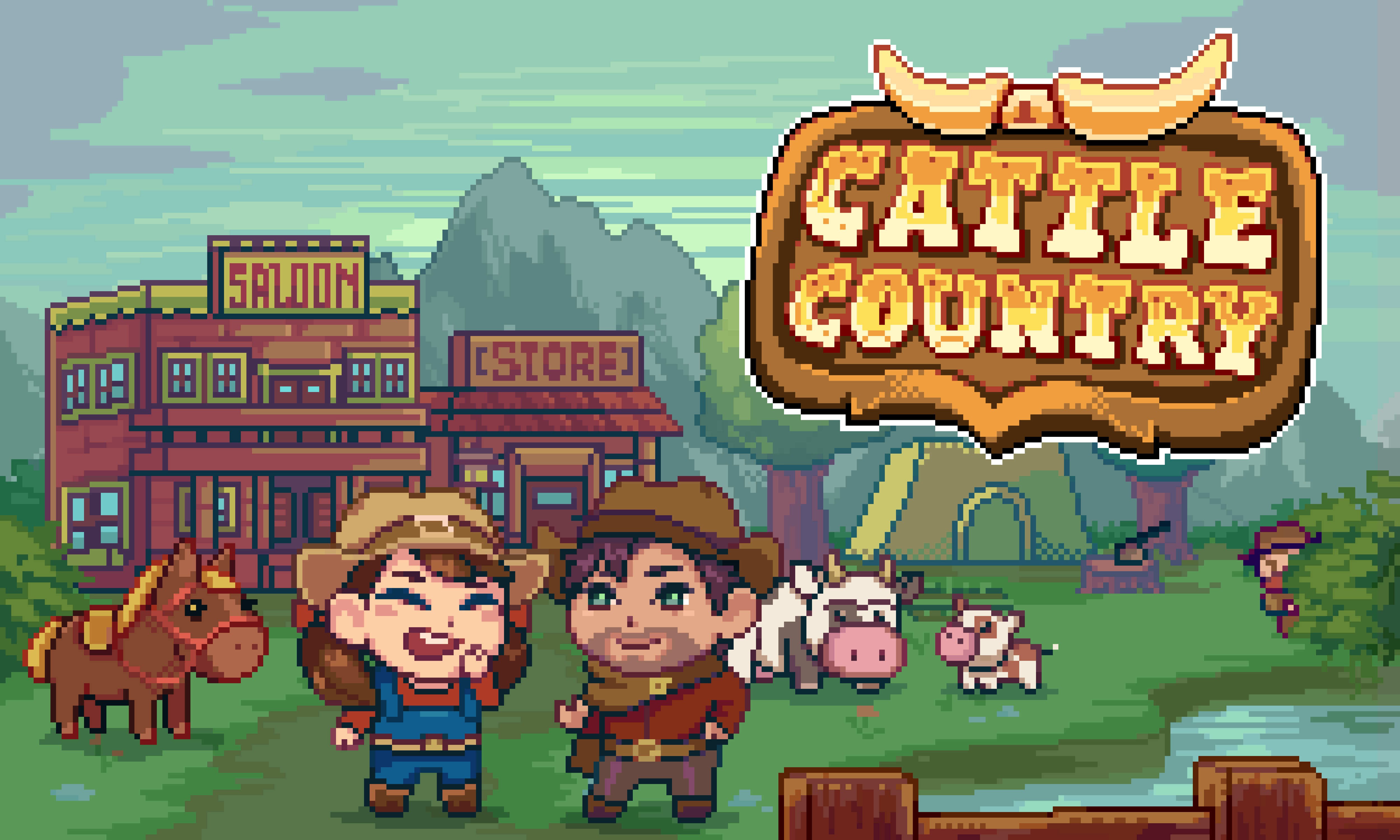 『Cattle Country』5月27日に配信決定。カウボーイになって牧場経営するスローライフゲーム_009