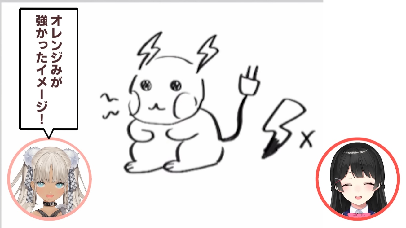 「なにも見ずにライチュウ描く」チャレンジがSNS上で流行中。にじさんじ・月ノ美兎さんの検証動画をきっかけに_004